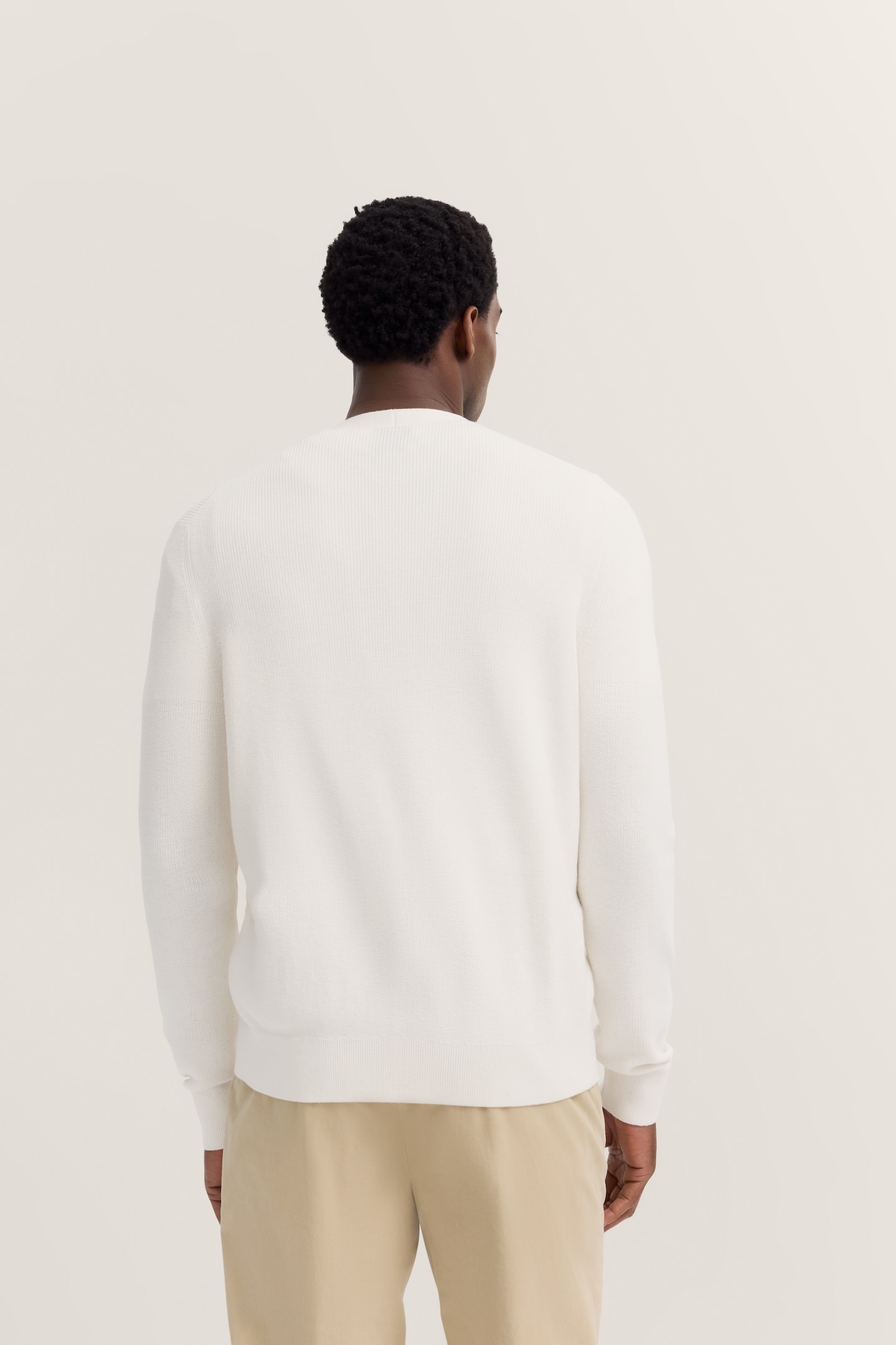 bugatti Cardigan »Regular Fit«, mit V-Ausschnitt und Ripp-Struktur