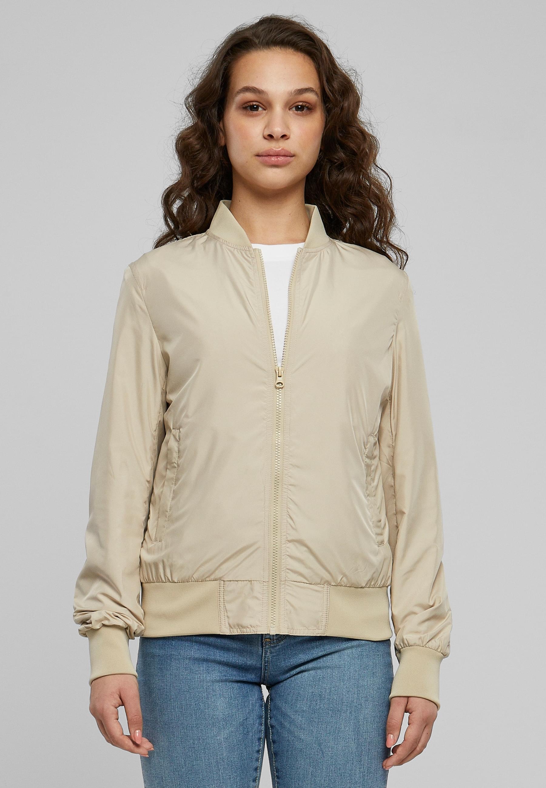 URBAN CLASSICS Allwetterjacke »Urban Classics Damen Ladies Light Bomber Jacket«, (1 St.), ohne Kapuze