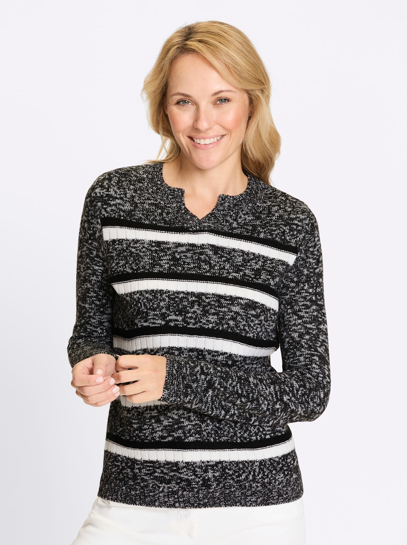 Strickpullover "Ringel-Pullover" günstig online kaufen