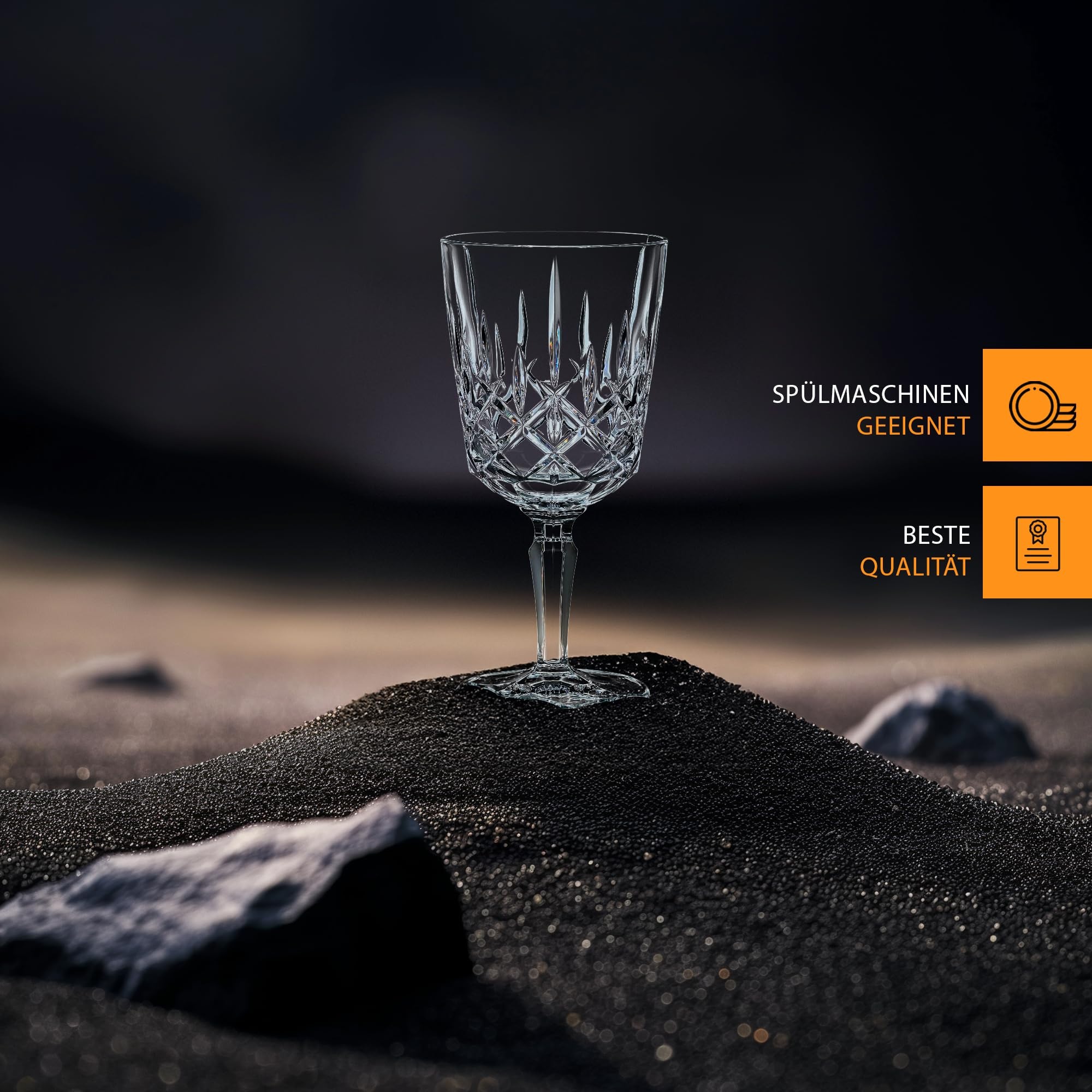 Nachtmann Weißweinglas »Cocktailgläser / Weingläser Noblesse 355 ml 4er Set transparent«