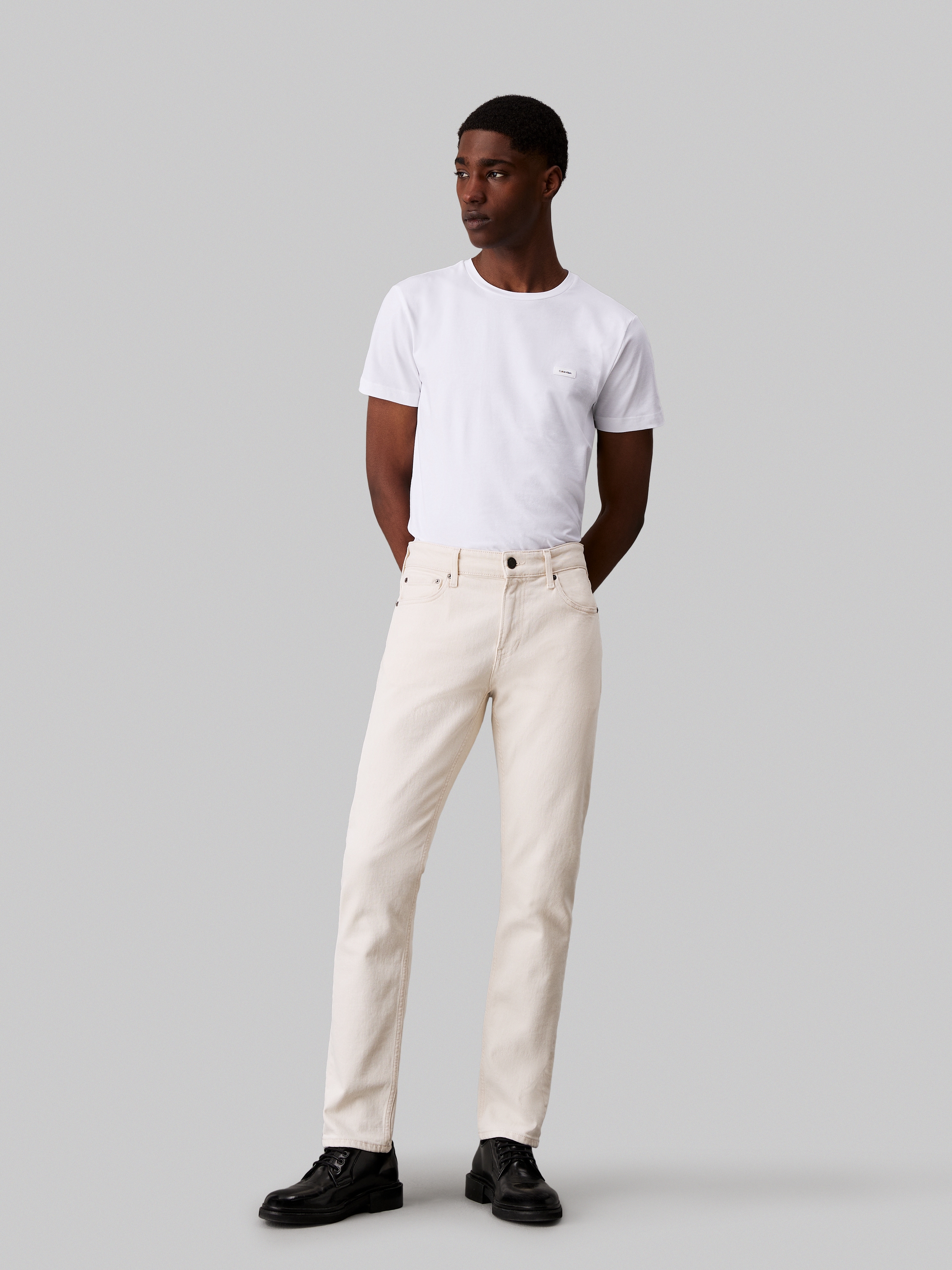 Calvin Klein T-Shirt »STRETCH SLIM FIT T-SHIRT«, mit Rundhalsausschnitt