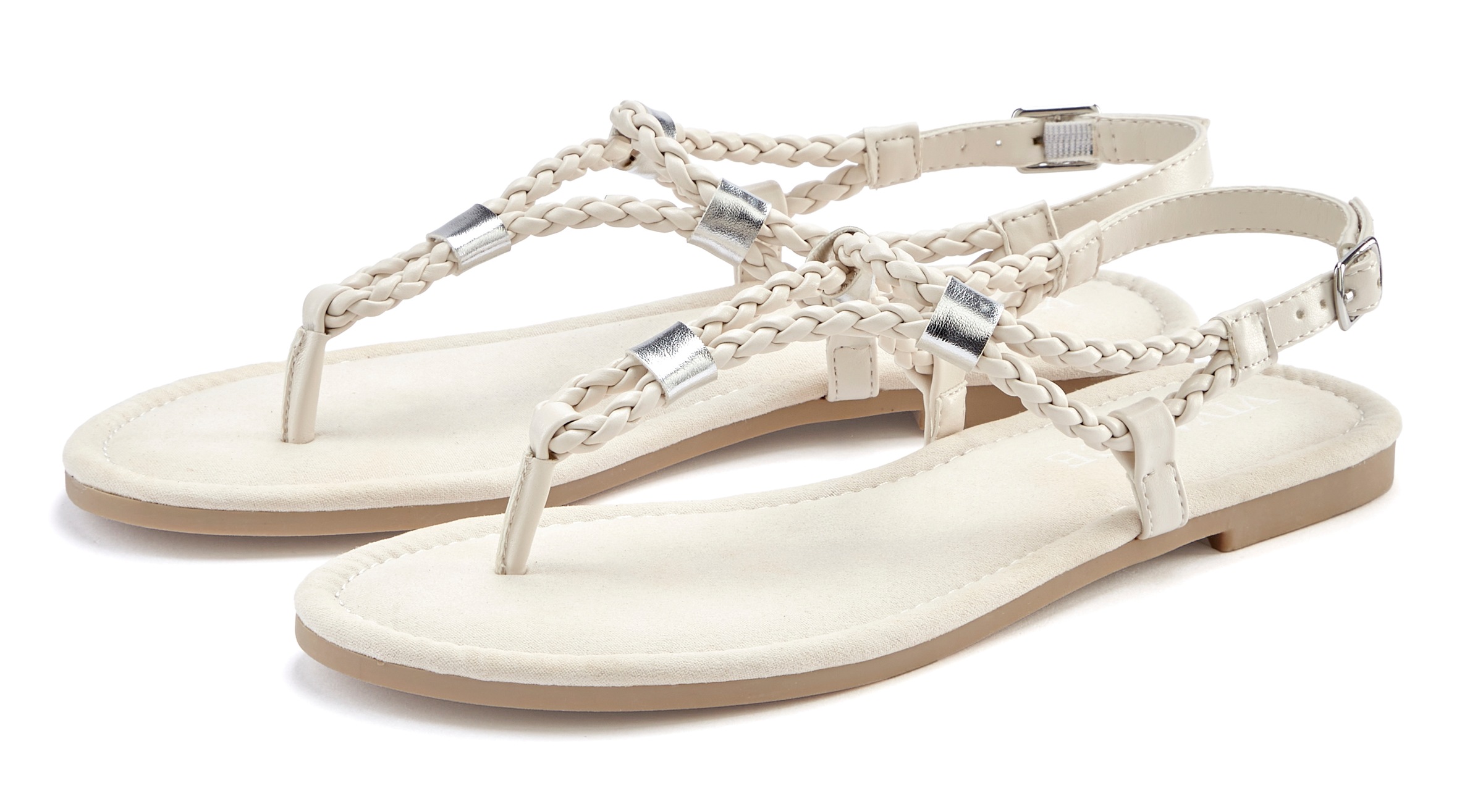 Vivance Sandale "Sommerschuh", Zehentrenner, Sommerschuh, Sandalette mit ra günstig online kaufen