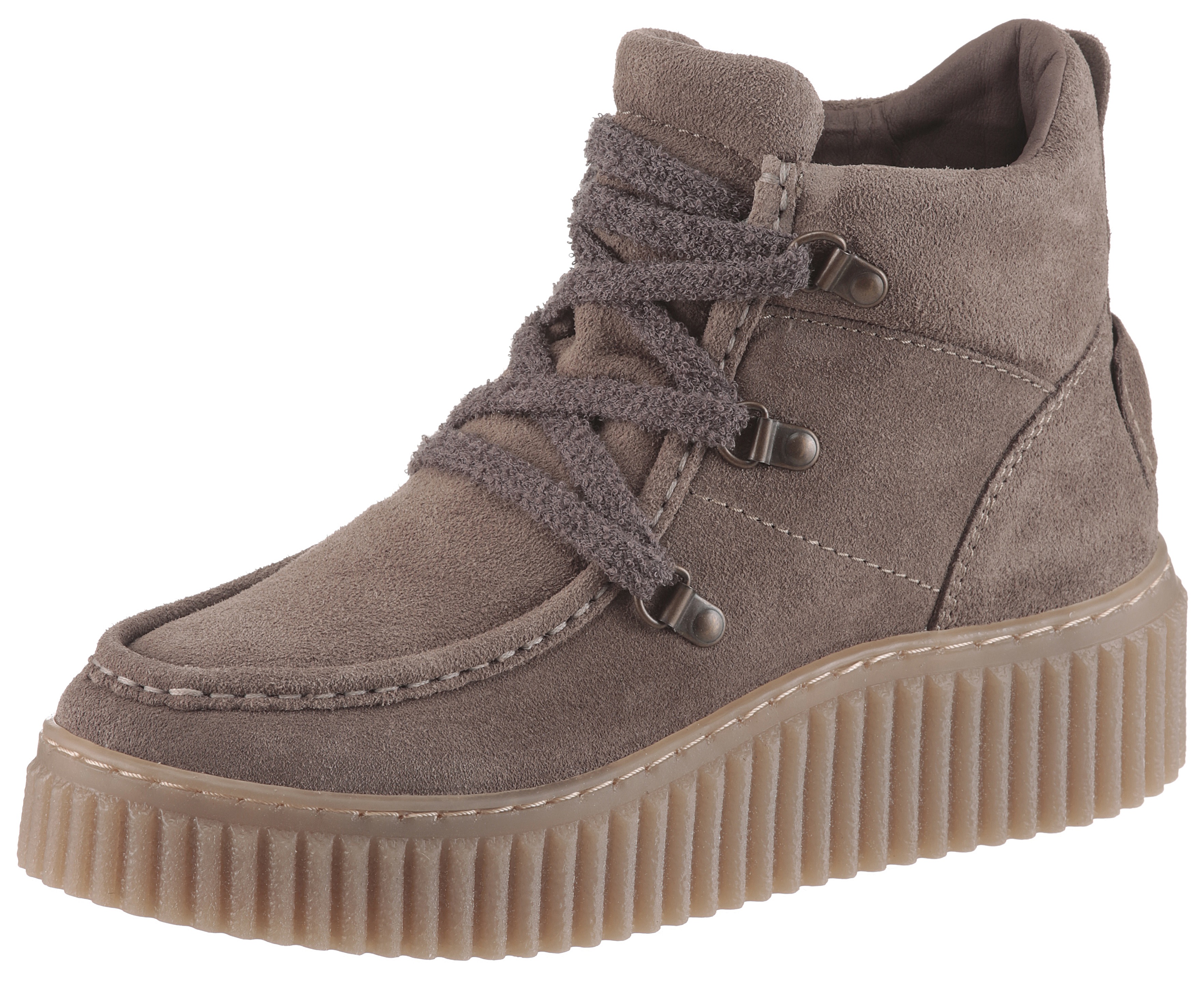 Marc OPolo "BIANCA" Plateauboots, Keilstiefelette, High Top Sneaker mit Memory Foam