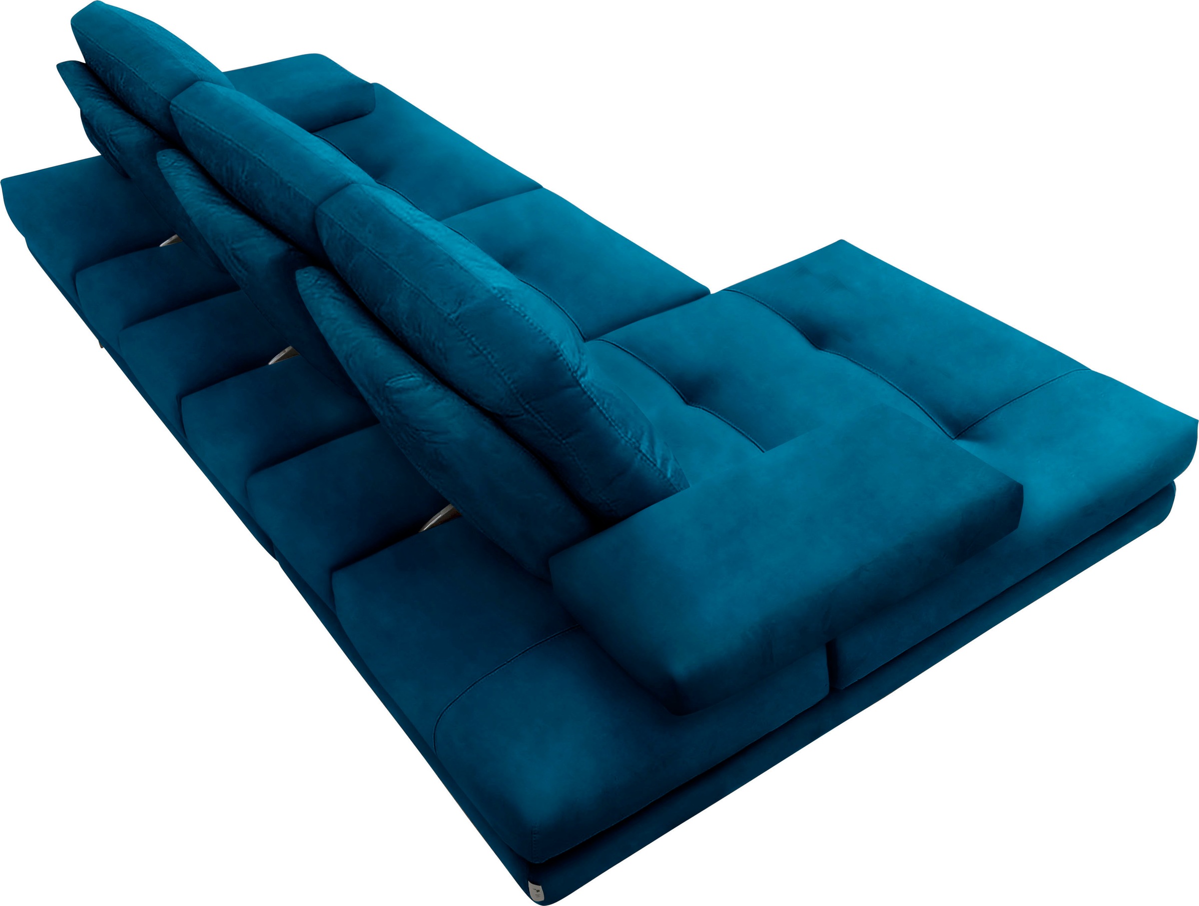 Thumbnail - CALIA ITALIA Ecksofa "Toby Wing, Komfortsofa der Extraklasse, bequem, L-Form" inklusive Sitztiefenverstellung, Füße in s...