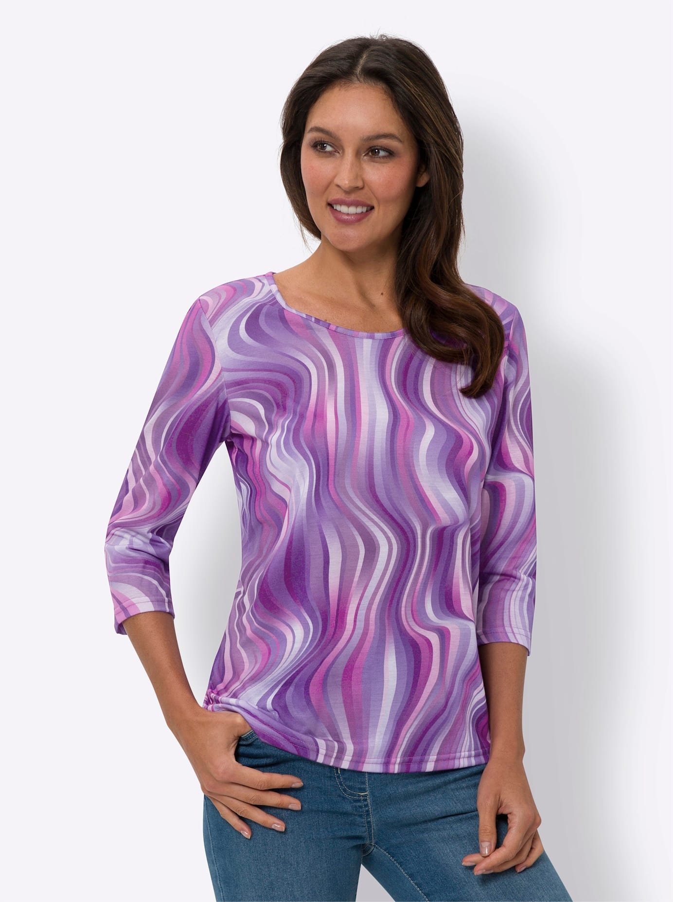 Classic Basics Langarmshirt »Rundhals-Shirt«, (1 tlg.)