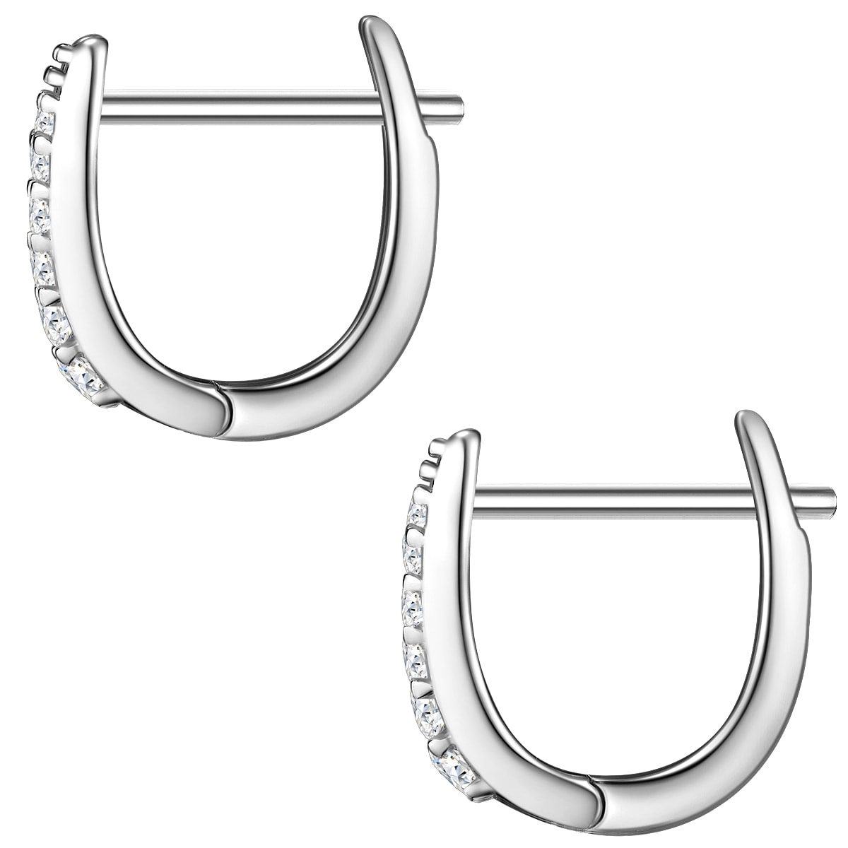 Glanzstücke München Paar Creolen »Set: GSM401« aus Sterling Silber