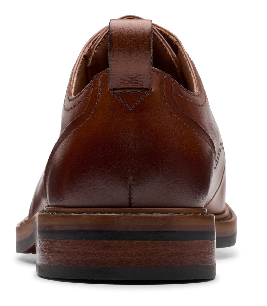 Clarks Schnürschuh »Alwin Lace«, Business Schnürschuh mit Anziehlasche