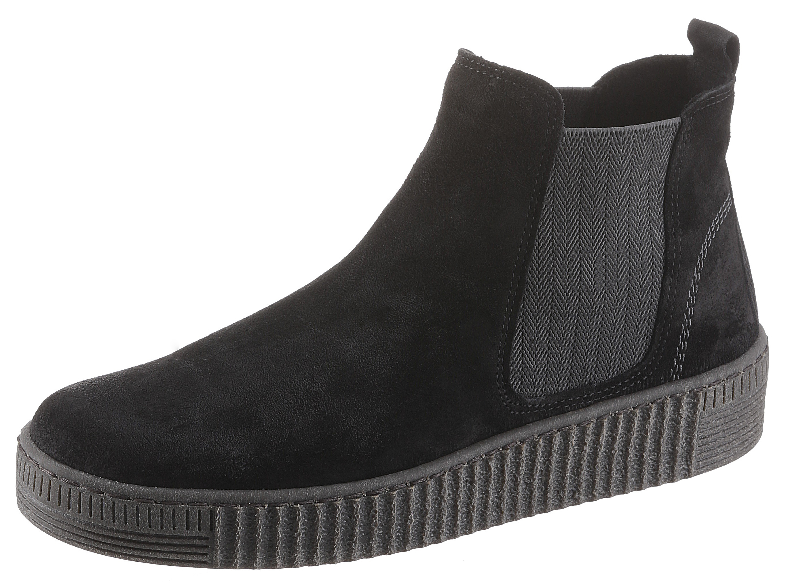 Chelseaboots, mit dezenter Ziersteppung