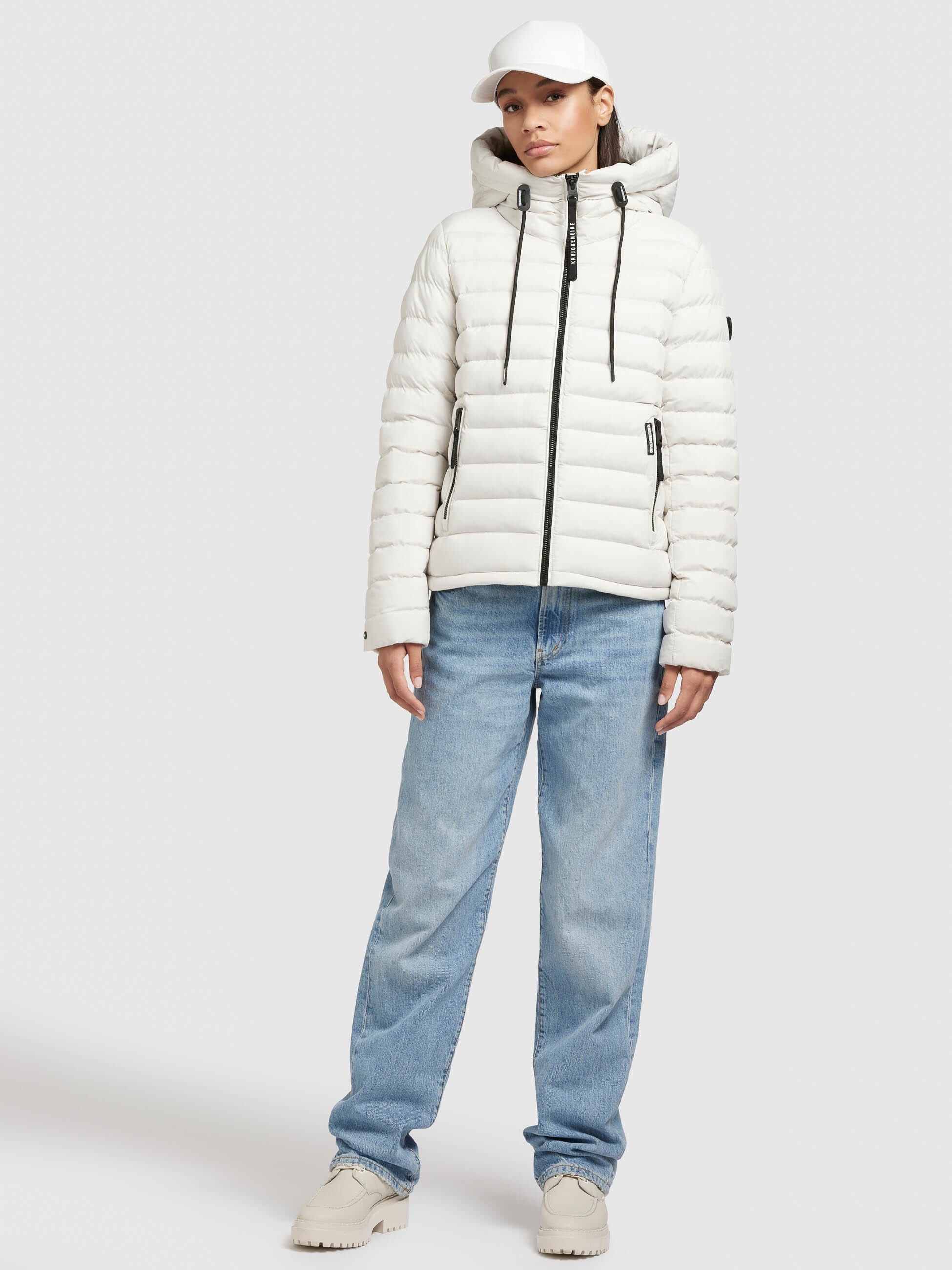 khujo Steppjacke »LOVINA3 MATT«, (1 St.), mit Kapuze