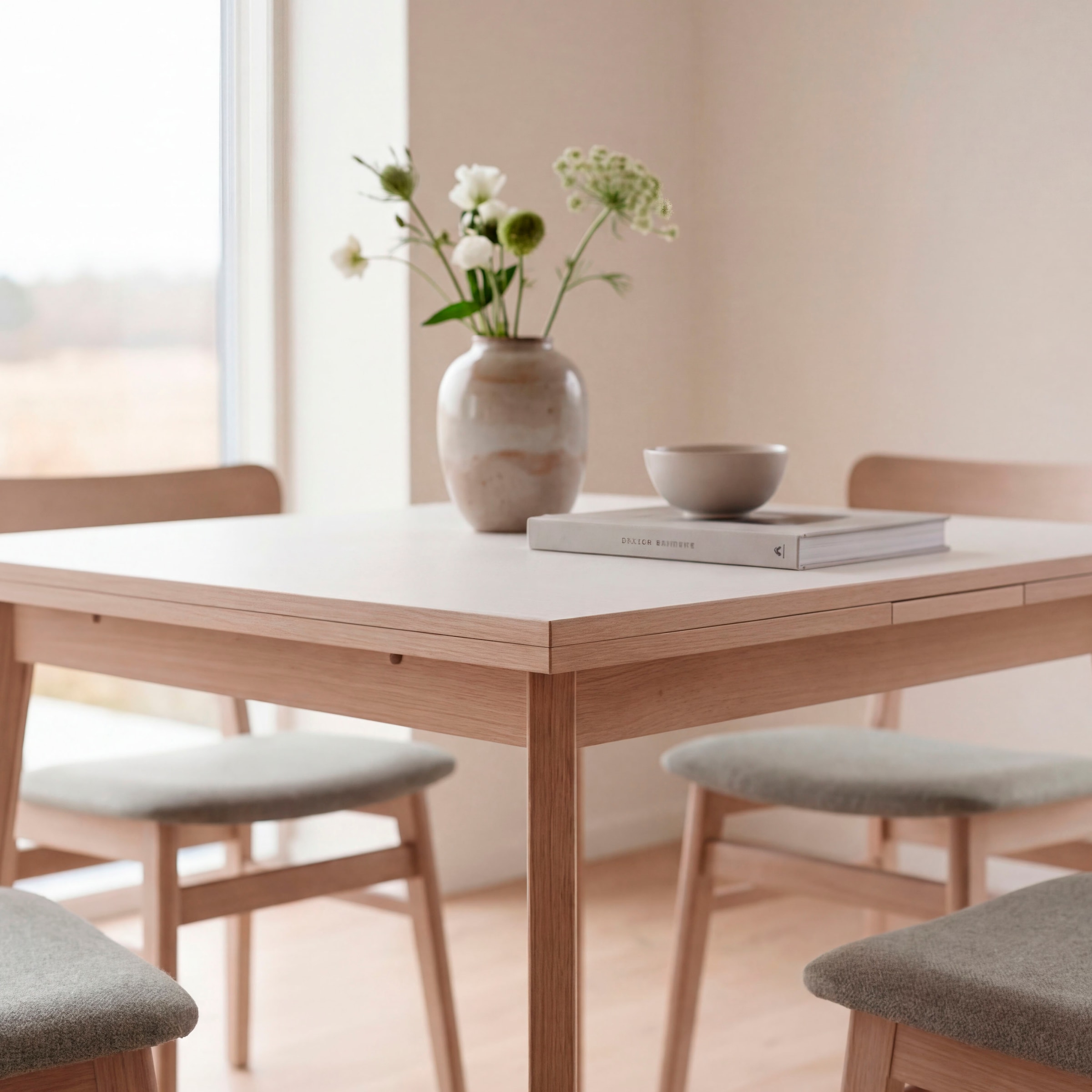 Hammel Furniture Esstisch »Esstisch Basic– ausziehbar, dänisches Design, mit Einlegeplatten« Skandinavisches Design - Melamin/Massivholz - stabil und langlebig