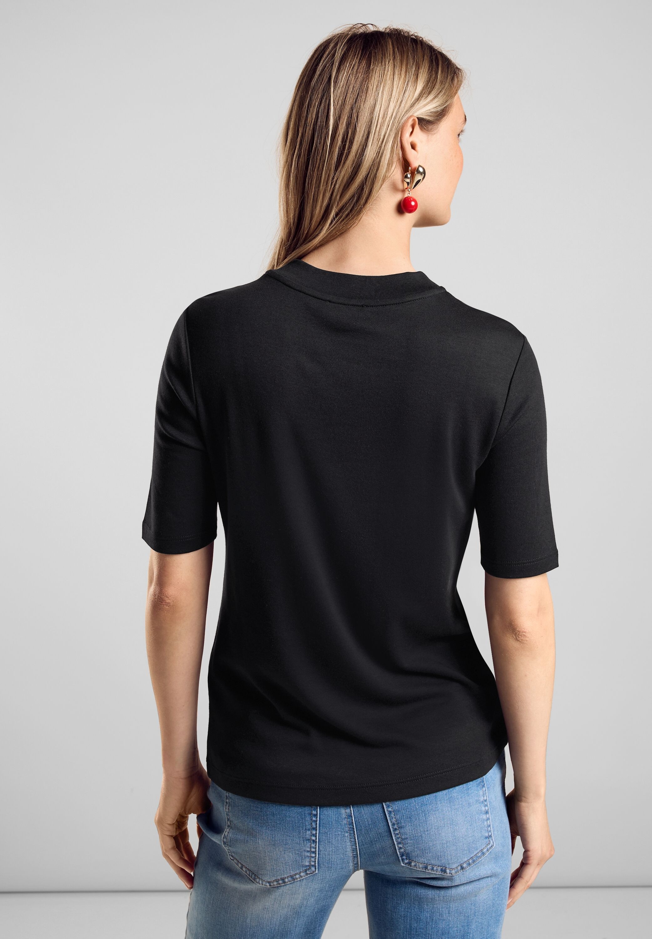 STREET ONE T-Shirt, mit Turtle Neck günstig online kaufen