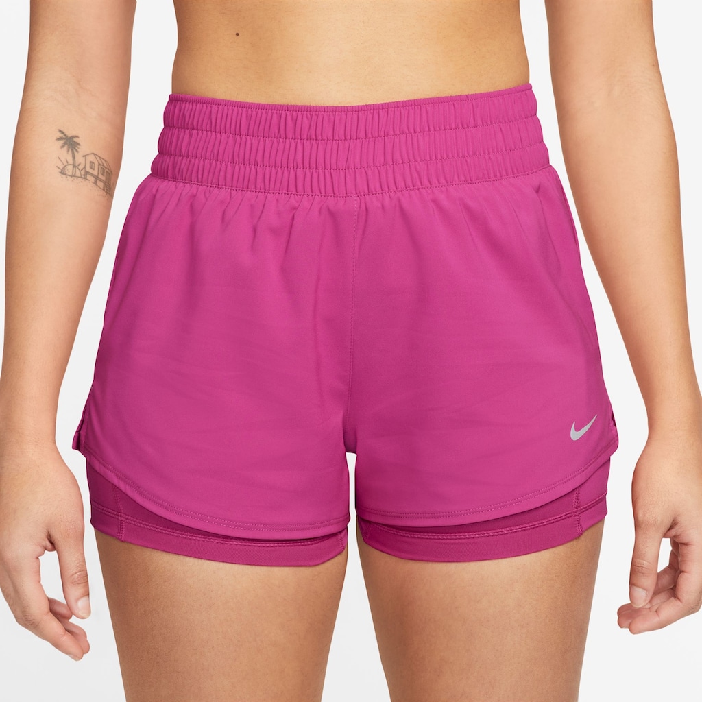 Nike 2-in-1-Shorts »DRI-FIT ONE WOMEN'S MID-RISE -IN-1 SHORTS«