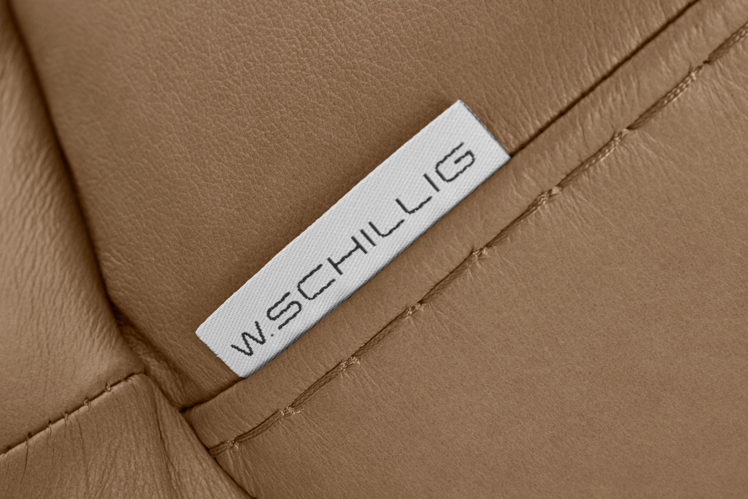 W.SCHILLIG 2,5-Sitzer »montanaa«, mit Metallkufen in Chrom glänzend, Breite 232 cm