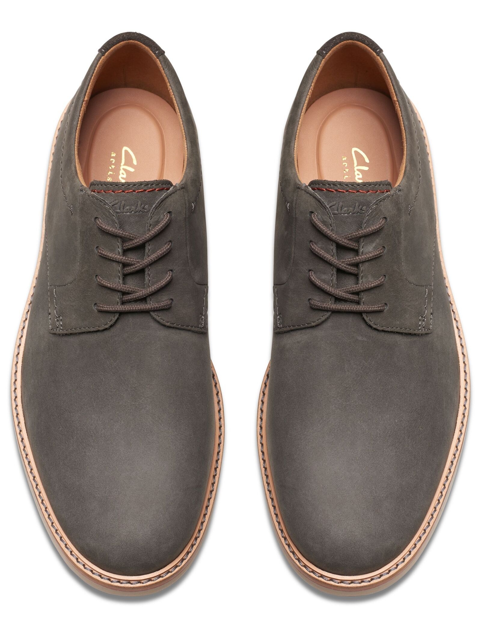 Clarks Schnürschuh »Clarks Businessschuhe Nubukleder«