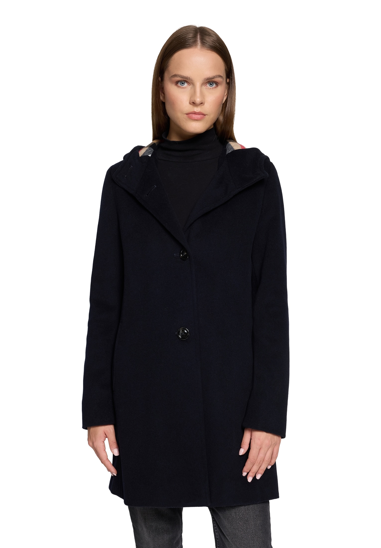 Gil Bret Wolljacke mit Kapuze mit Kapuze günstig online kaufen