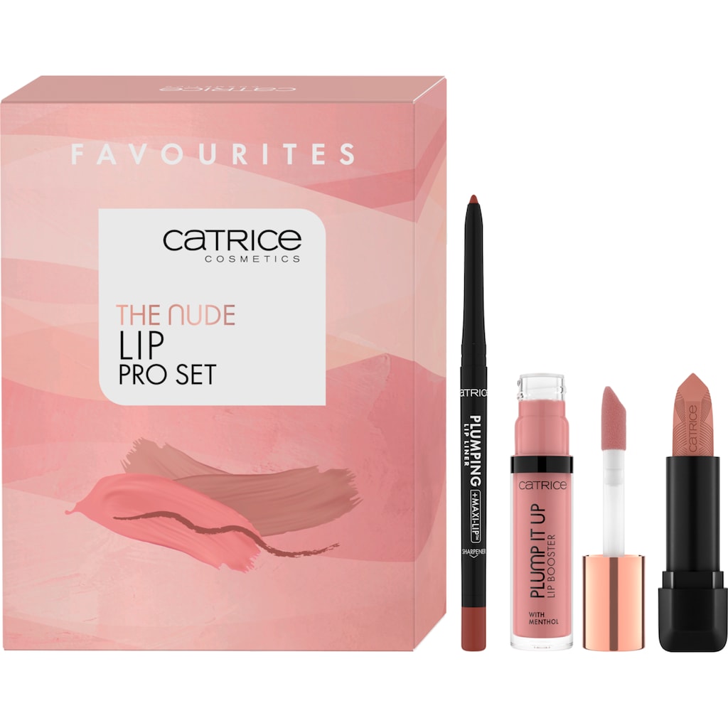 Catrice Lippenstift-Set »The Nude Lip PRO Set«, (Set, 3 tlg.)