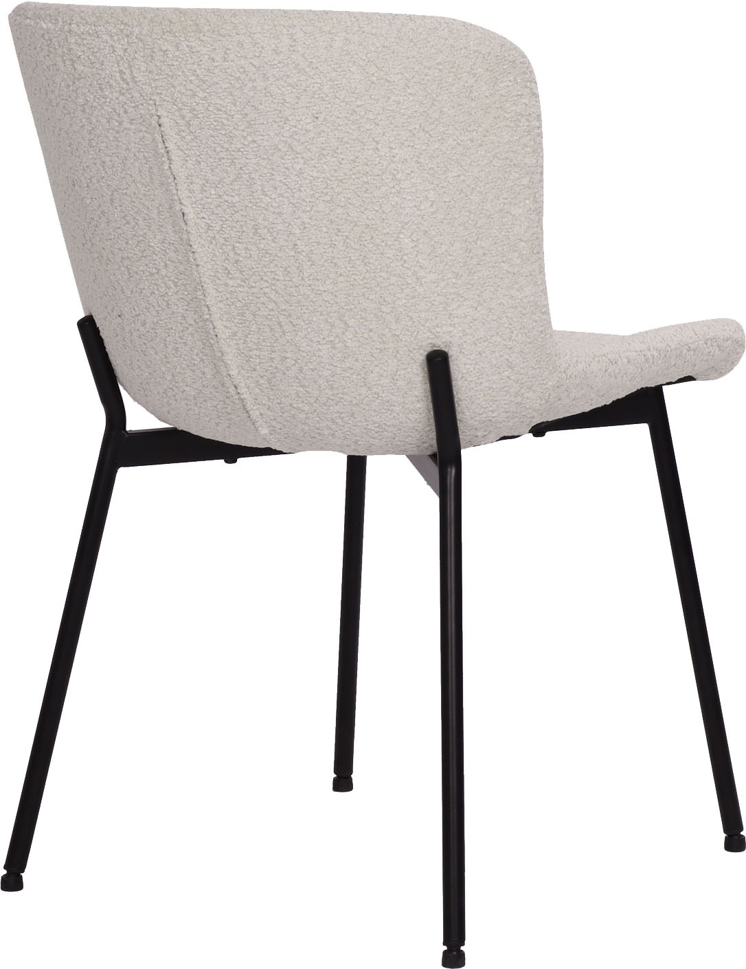 SIT 4-Fußstuhl, (Set), 2 St., Bouclé, Oeko-Tex zertifiziert