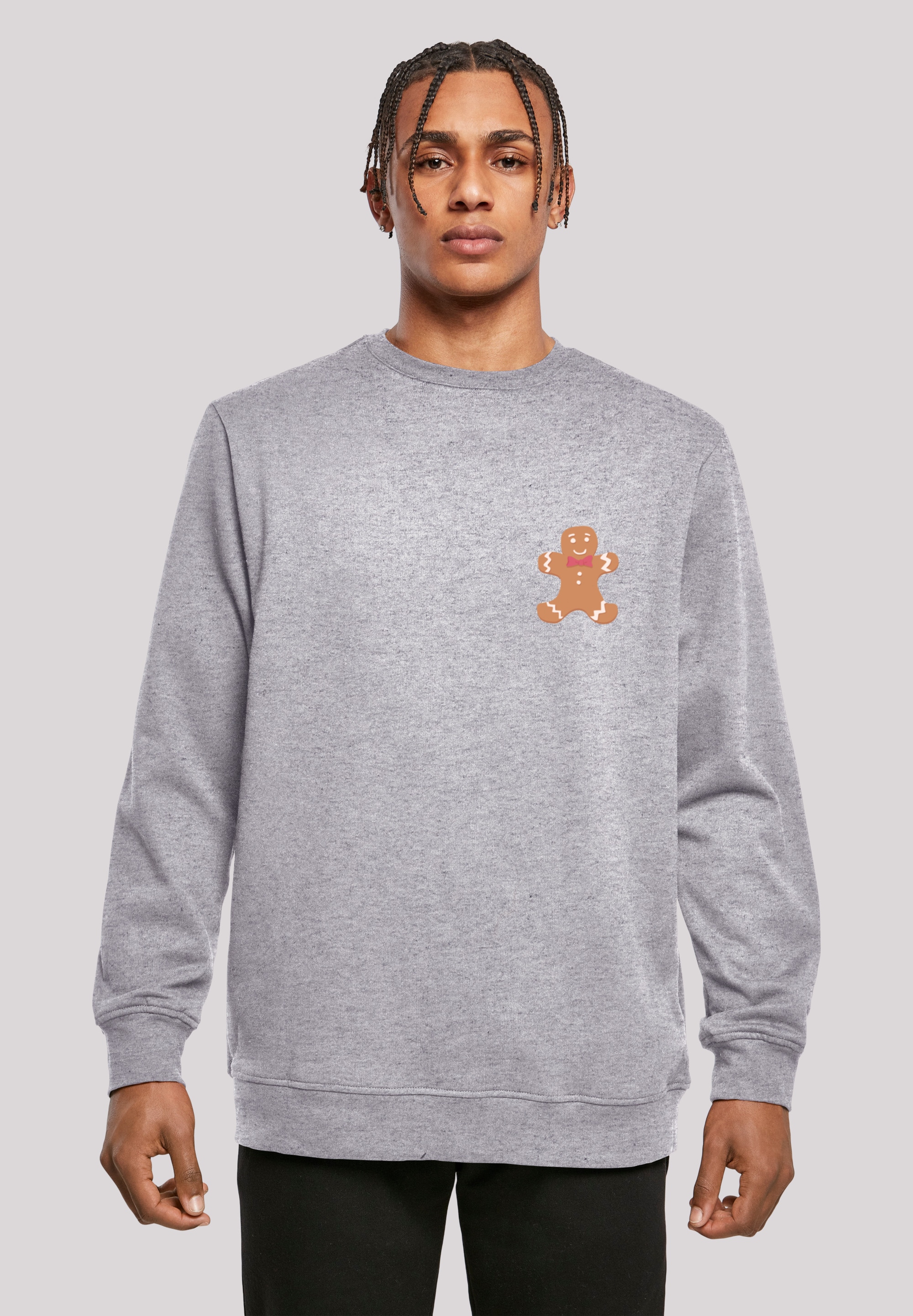 F4NT4STIC Kapuzenpullover "Gingerbread Lebkuchen", Print günstig online kaufen