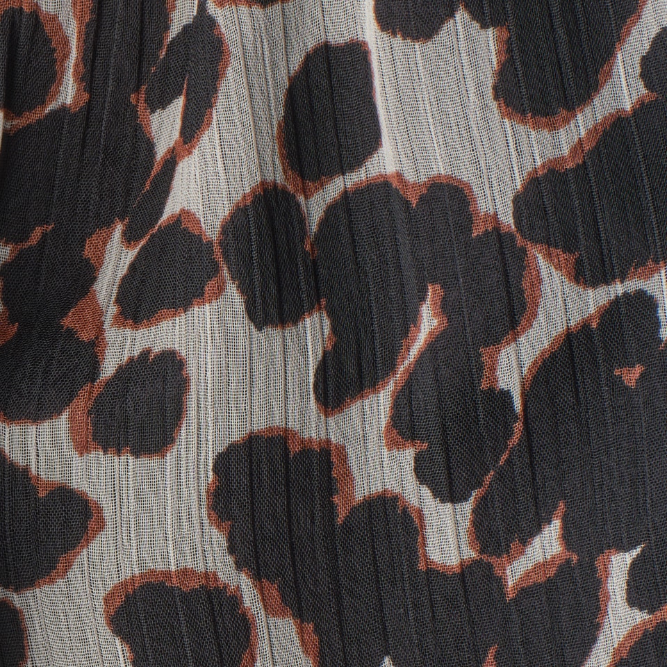 STREET ONE STUDIO Langarmbluse mit Chiffon-Lagen-Look