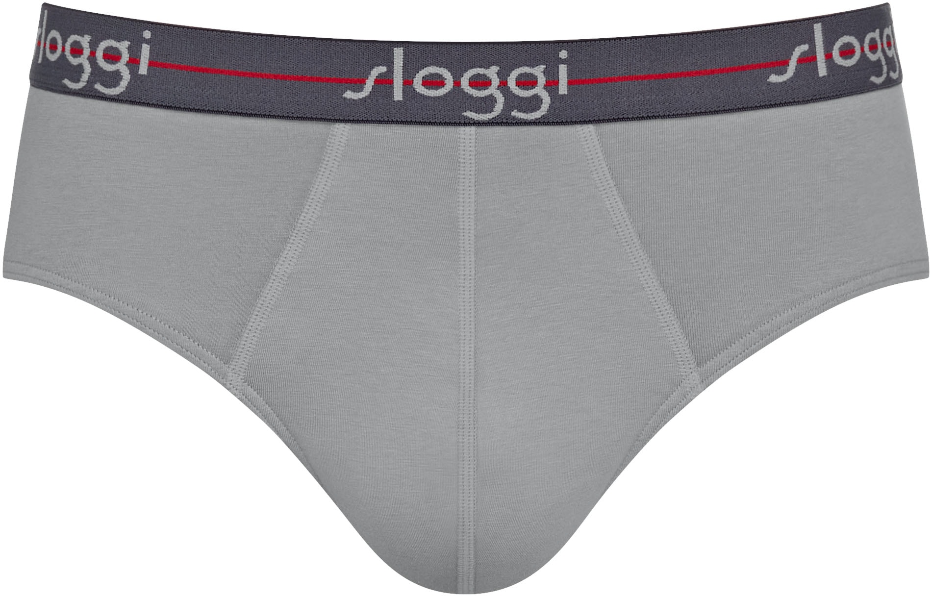 sloggi Slip »men Start Midi C2P box«, (2er Pack), sportlicher Schnitt, weicher Bund