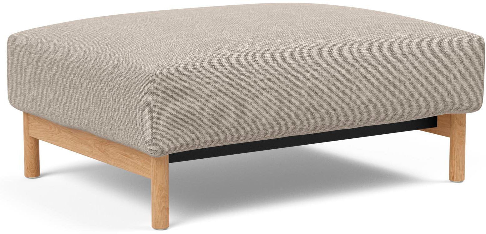 INNOVATION LIVING ™ Polsterhocker, komfortabler Hocker, variabel einsetzbar