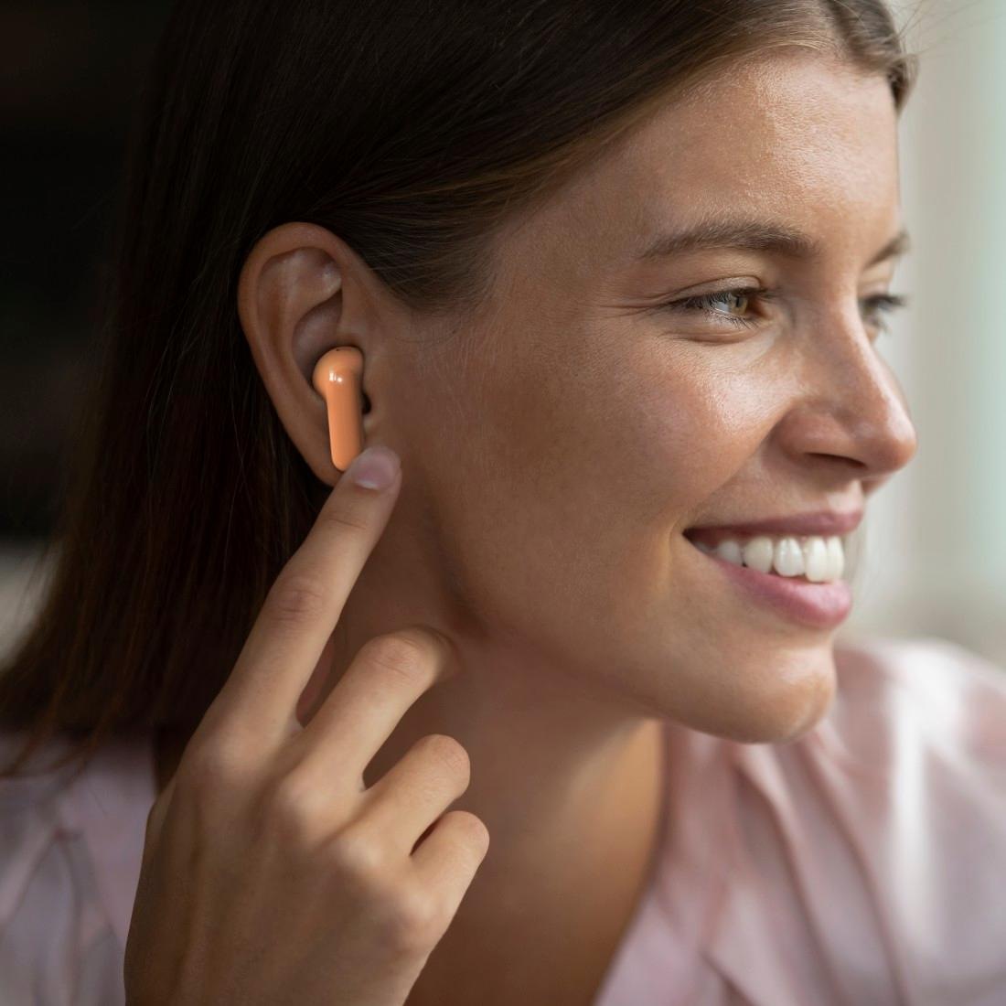 Hama In-Ear-Kopfhörer »Bluetooth Kopfhörer mit Mikrofon (True Wireless Headset, TWS Earbuds)«