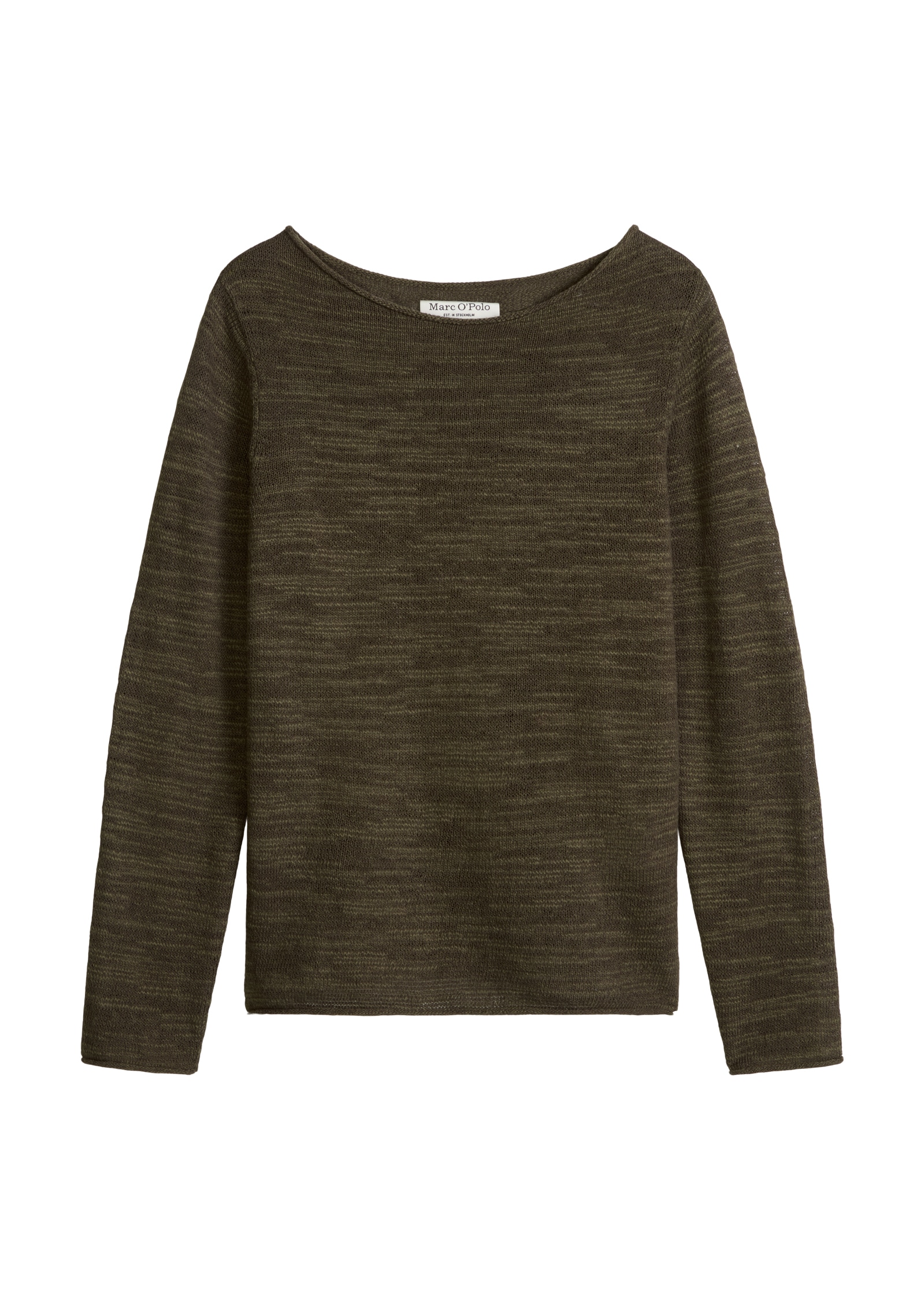 Marc O'Polo Strickpullover »aus Leinen-Baumwolle-Mix«