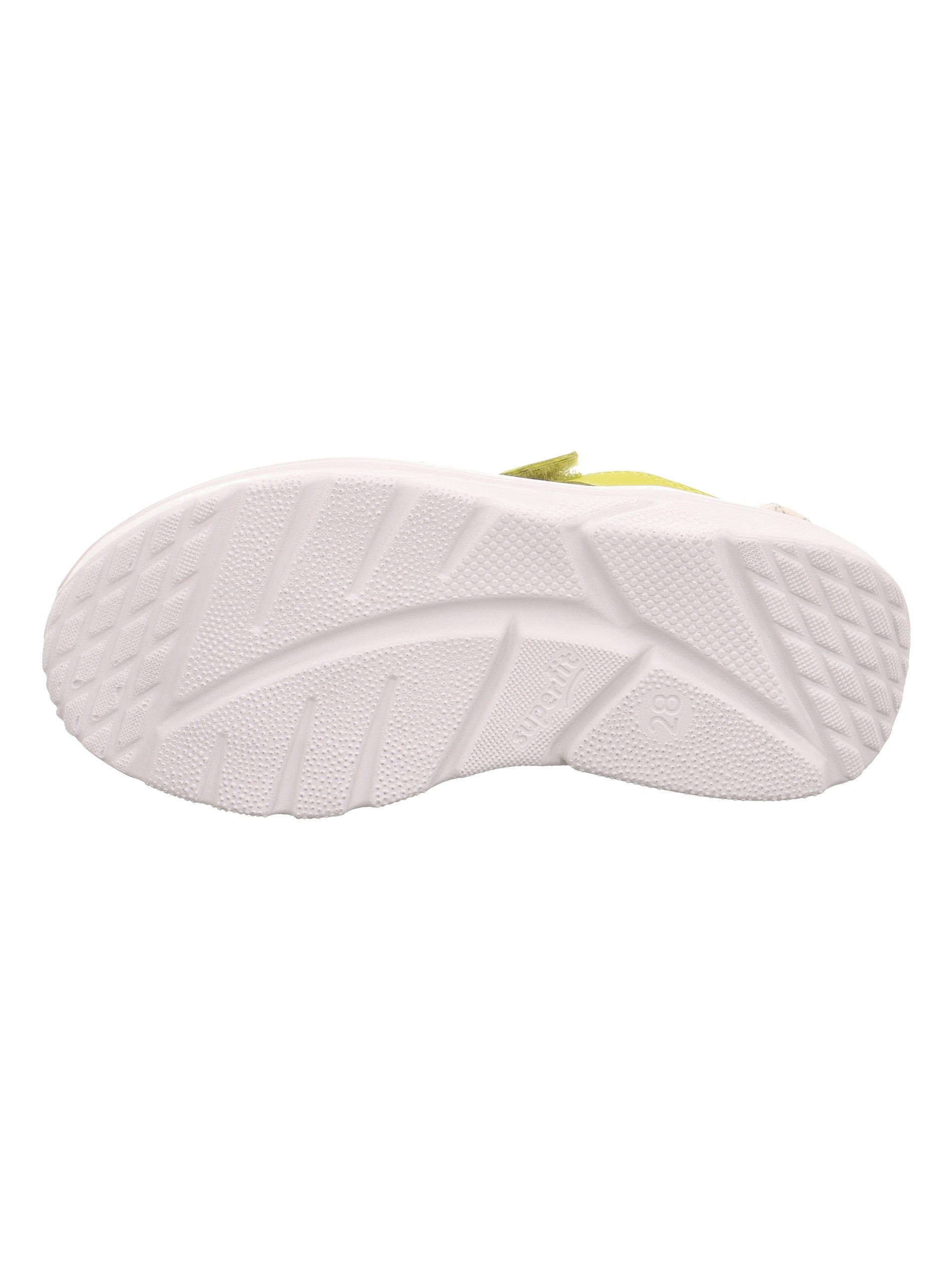 Superfit Sneaker »KICKS WMS: weit«  Klettschuh, farbiges Muster, WMS: W V, Größenschablone zum Download