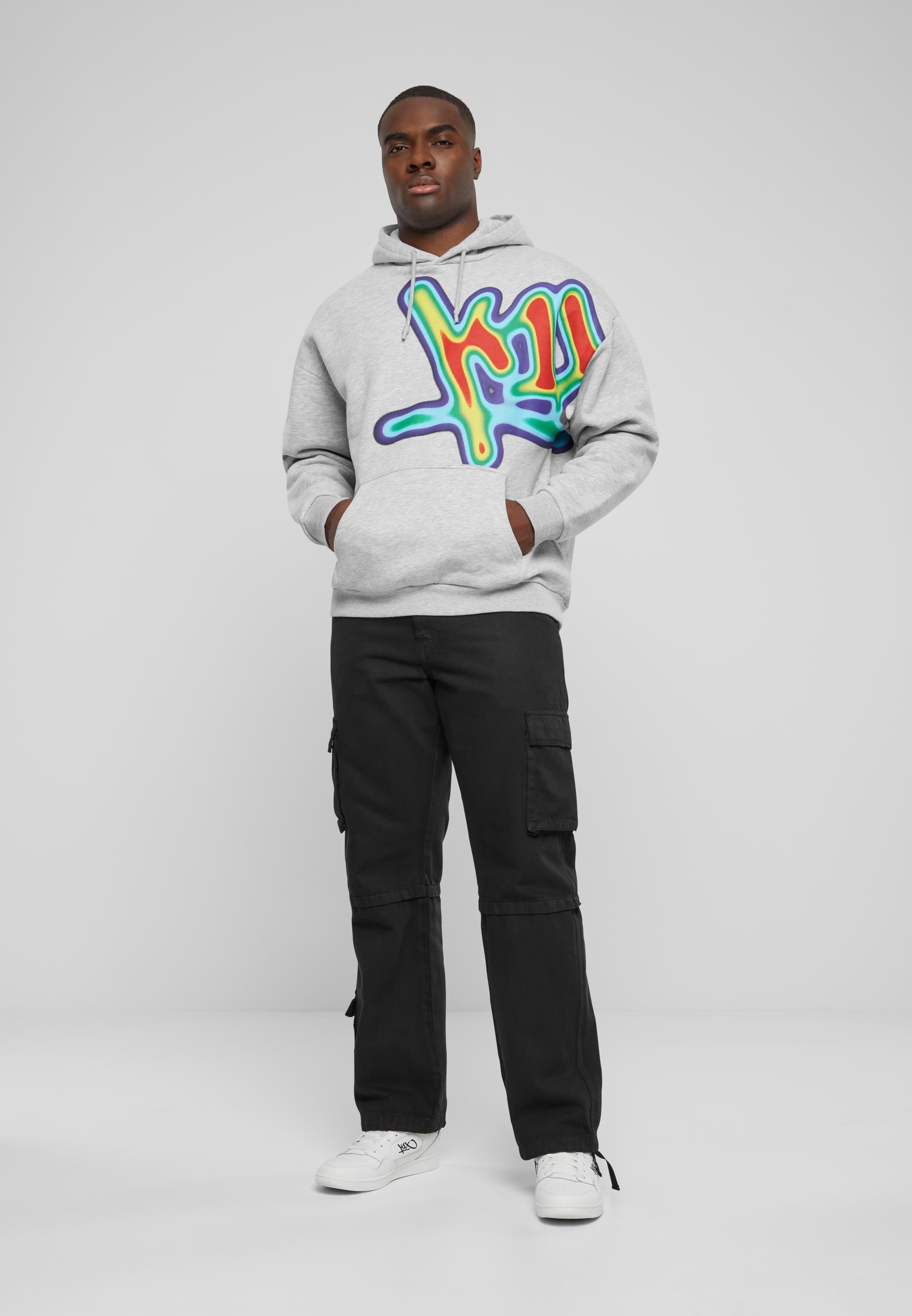 K1X Kapuzensweatshirt »K1X Herren KXM241-022-1 K1X Wrap Around Tag Hoody« 1 Stk. tlg.