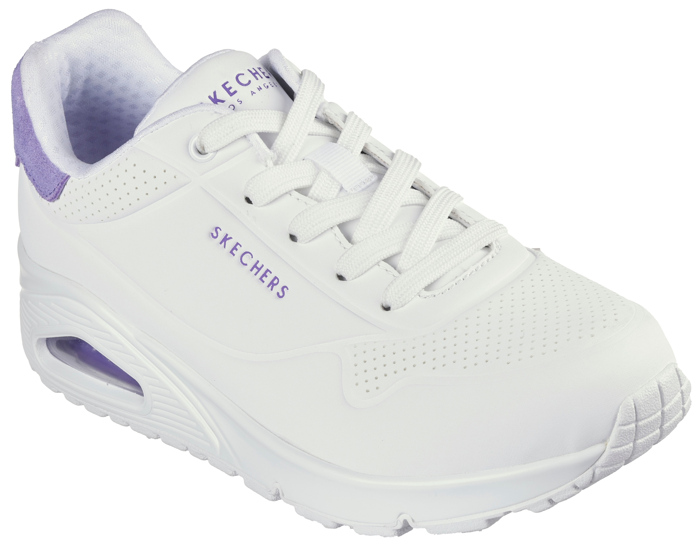 Skechers Sneaker »UNO - POP BACK«, Freizeitschuh, Halbschuh, Schnürschuh komfortabler Skech-Air Funktion