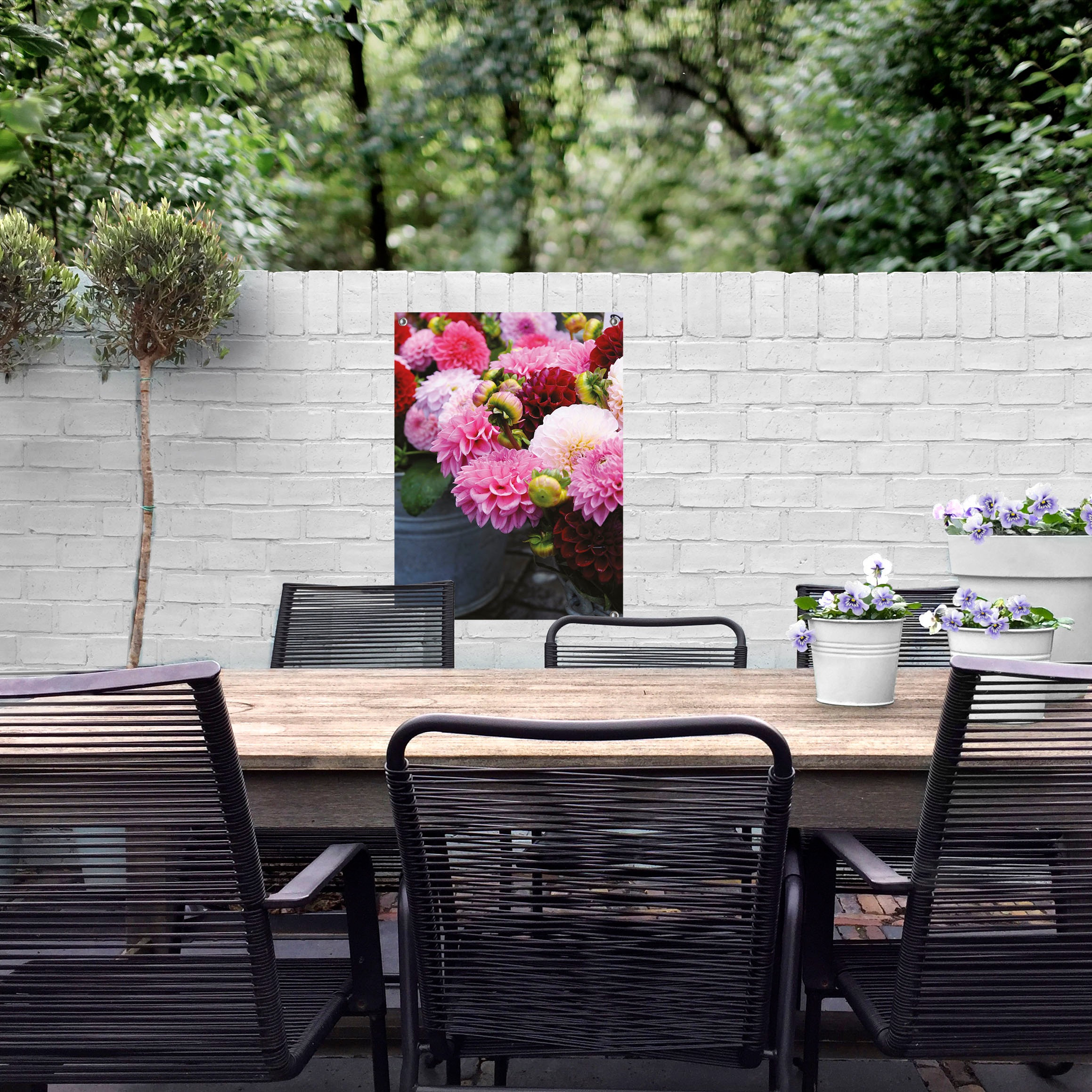 | kaufen home Dahlien«, for the Art Poster, BAUR St.), Poster Wandbild, (1 Bild, - »Garten Wandposter