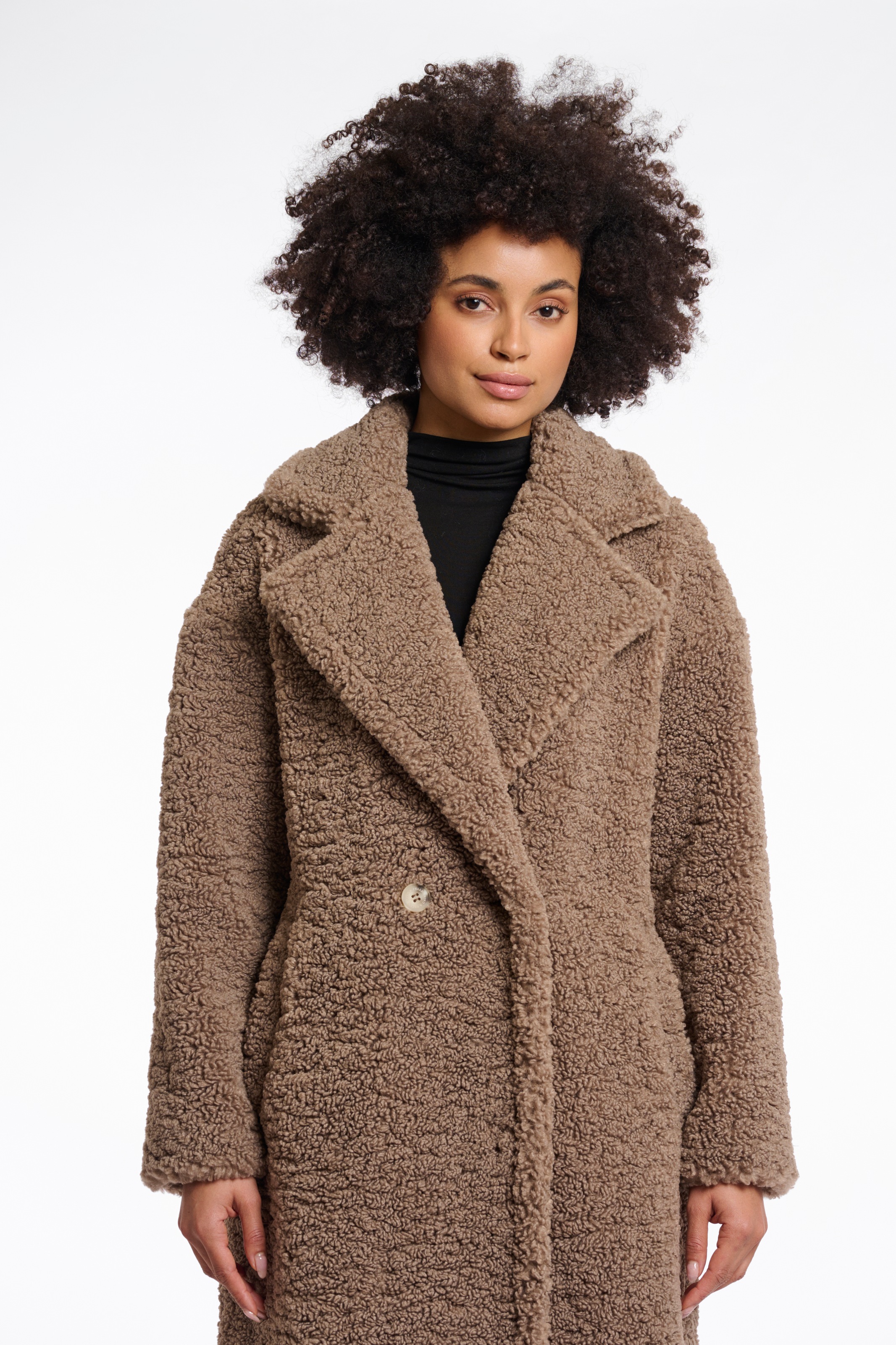 Rino & Pelle Wintermantel im flauschigen Design günstig online kaufen