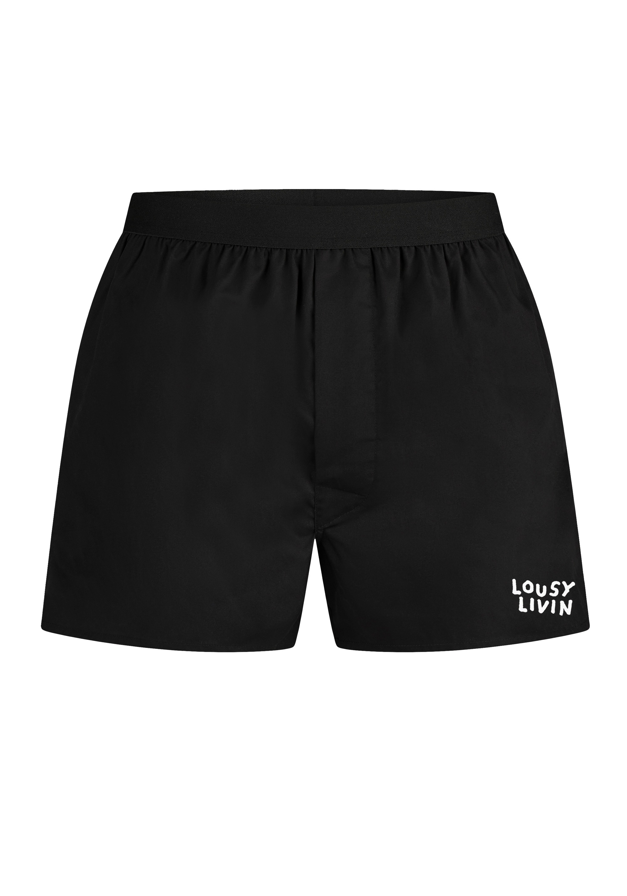 Lousy Livin Boxershorts mit coolem, kleinem Logo-Detail
