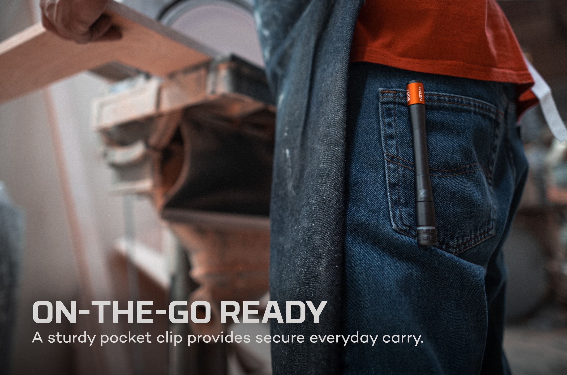 NEBO LED Taschenlampe »Nebo INSPECTOR™ 500+ Flex« Set, Taschenlampe inkl. Ladekabel, 2 Stk. tlg. Flexibel mit Akku- oder Batteriebetrieb nutzbar