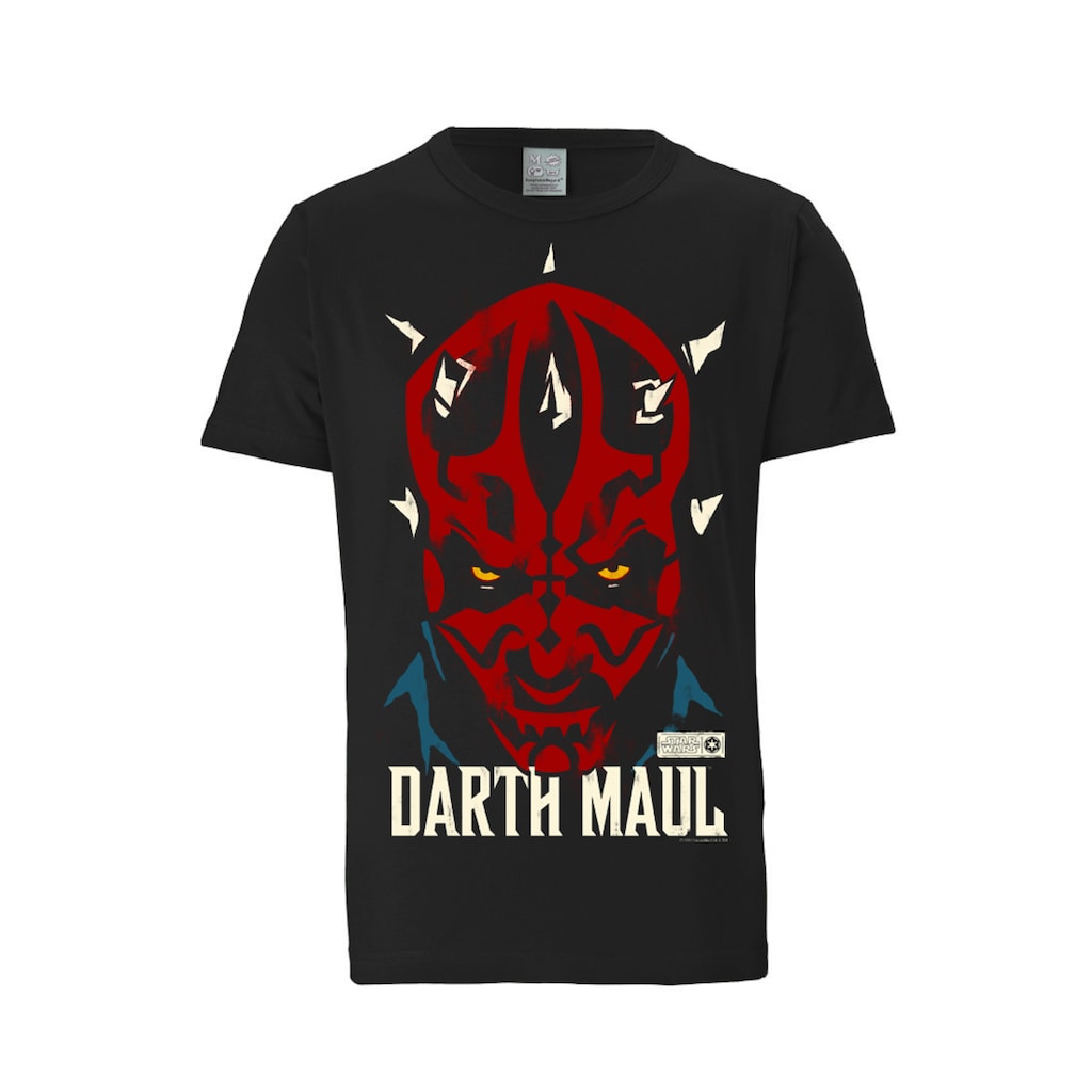 LOGOSHIRT T-Shirt »Darth Maul - Krieg der Sterne«