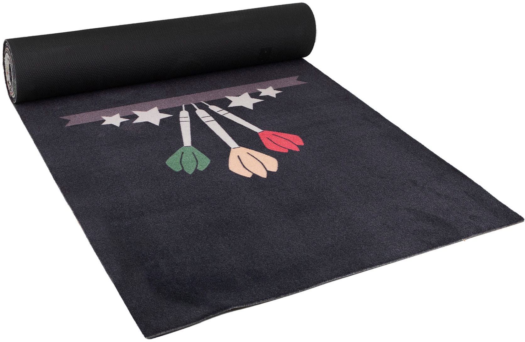 Primaflor-Ideen in Textil Läufer »Dartteppich STOKE«, rechteckig, 5 mm Höhe, Dartmatte mit offiziellem Spielabstand 237 cm, rutschhemmend