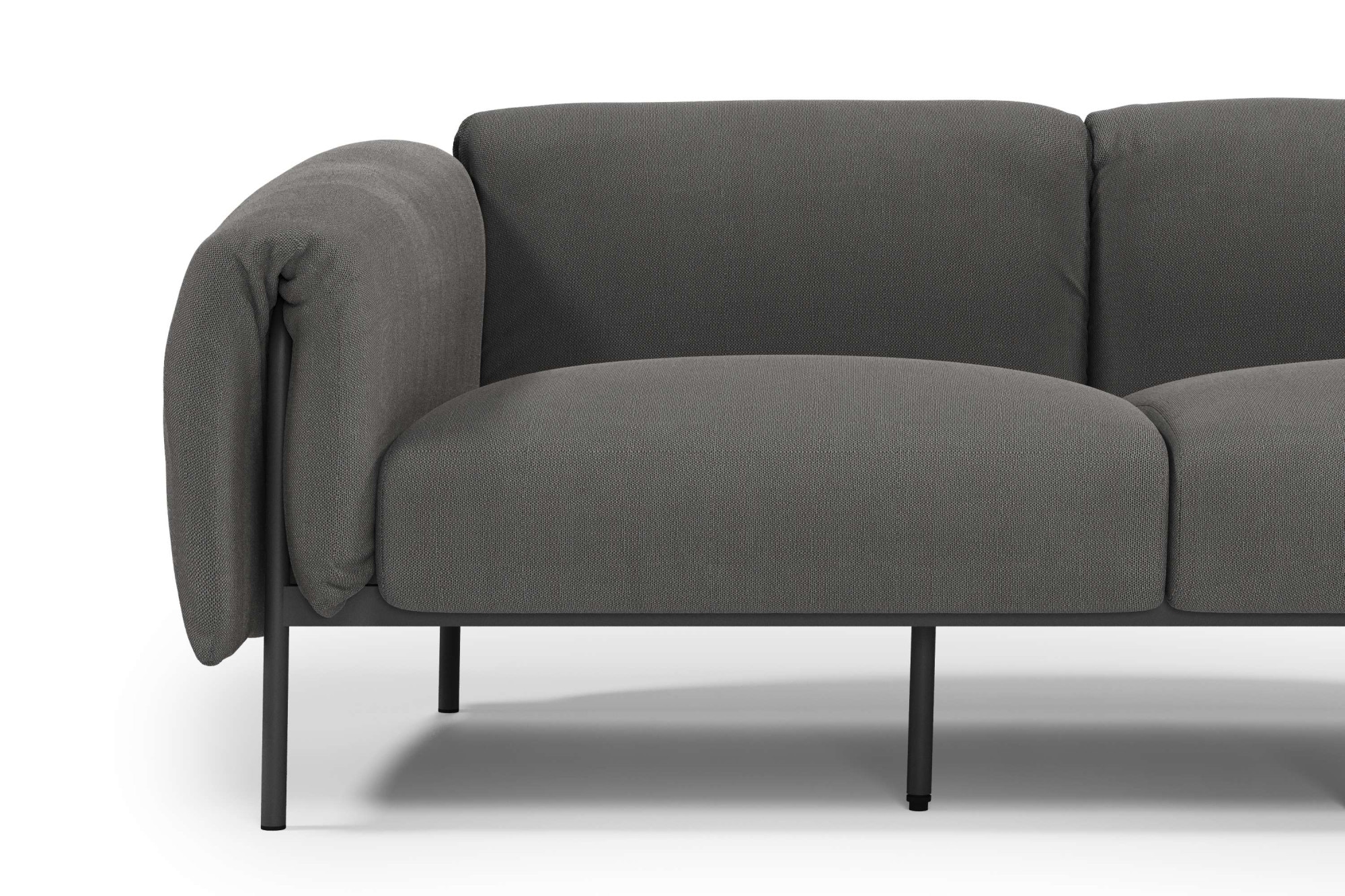 andas 2-Sitzer »Lumi«, Outdoor Gartensofa, wetterfeste Materialien, Breite 186 cm