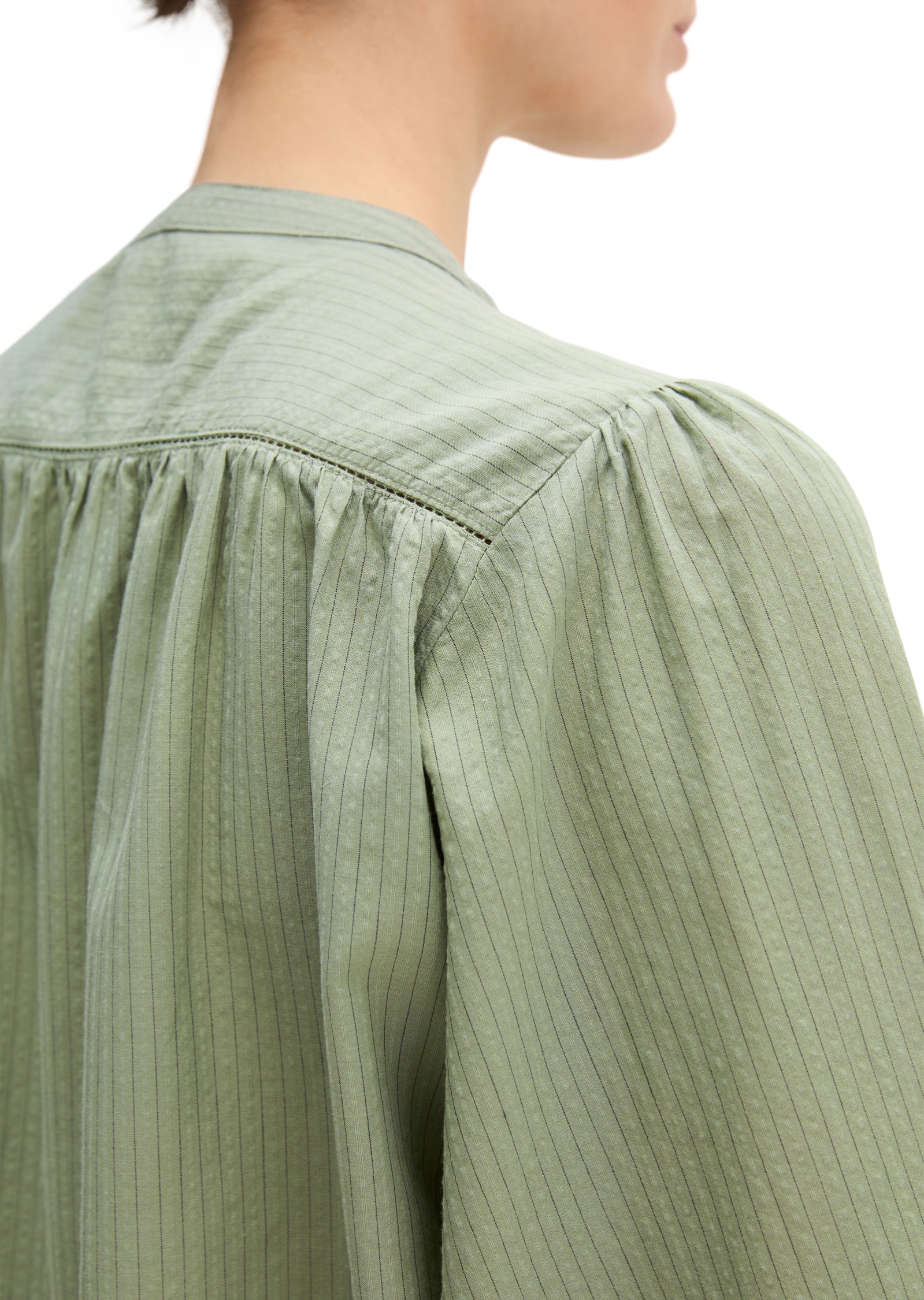Marc O'Polo Langarmbluse »aus Organic-Cotton-Viskose-Mix«