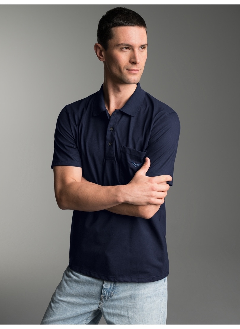 Trigema Poloshirt "TRIGEMA Poloshirt aus Single-Jersey" 1 Stk.