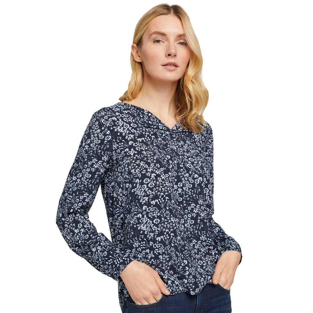 TOM TAILOR Druckbluse, im Tunika-Stil