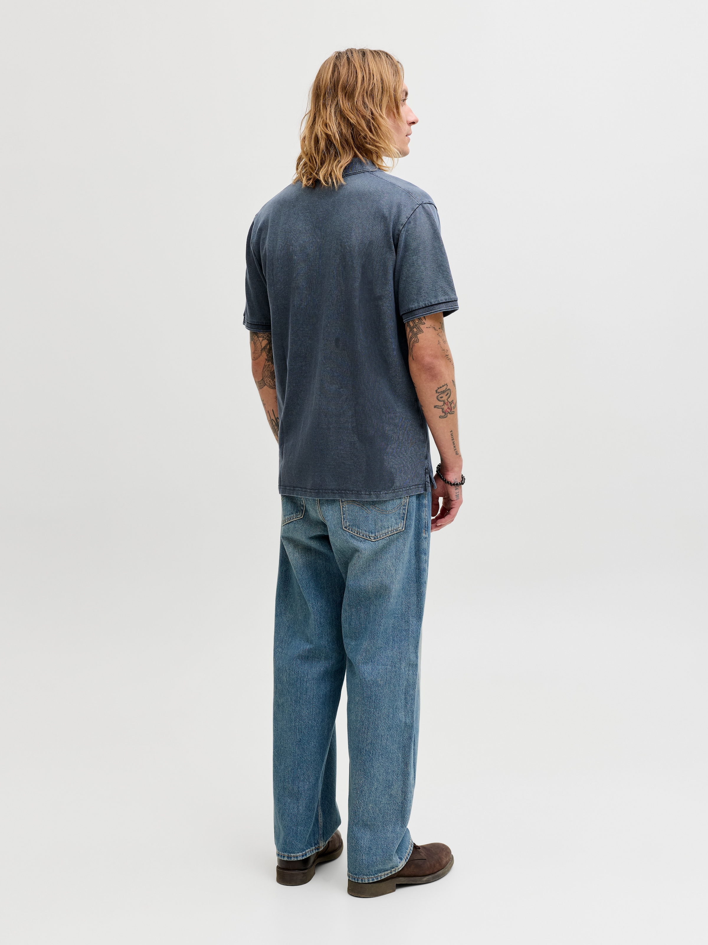 Jack & Jones Poloshirt »JPRBLUWILL SS WASH POLO SN« Baumwolle, regular fit