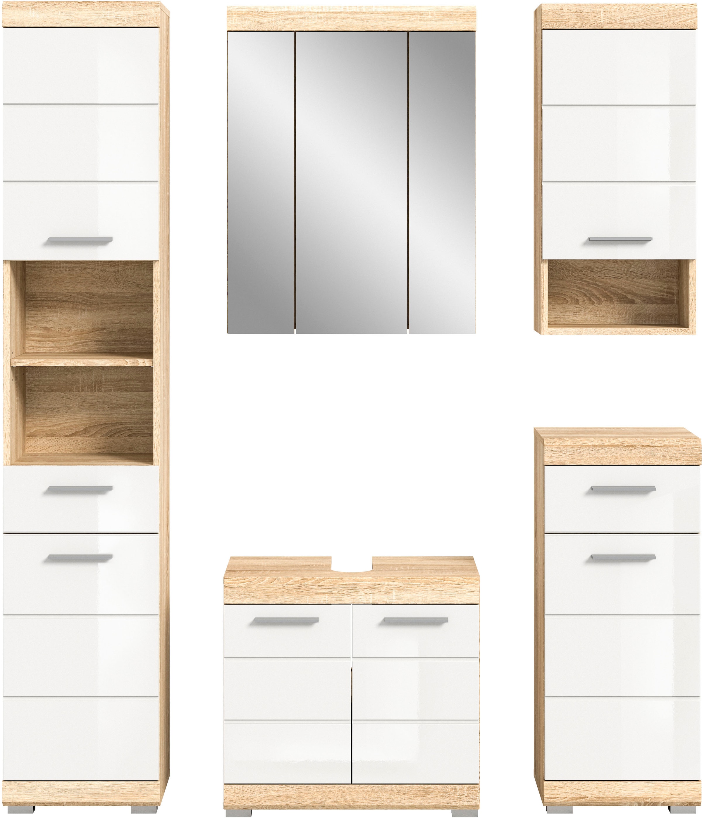 INOSIGN Badmöbel-Set "Siena, 5 teilig, bestehend aus:" Set, 5 Stk. tlg. Hoc günstig online kaufen