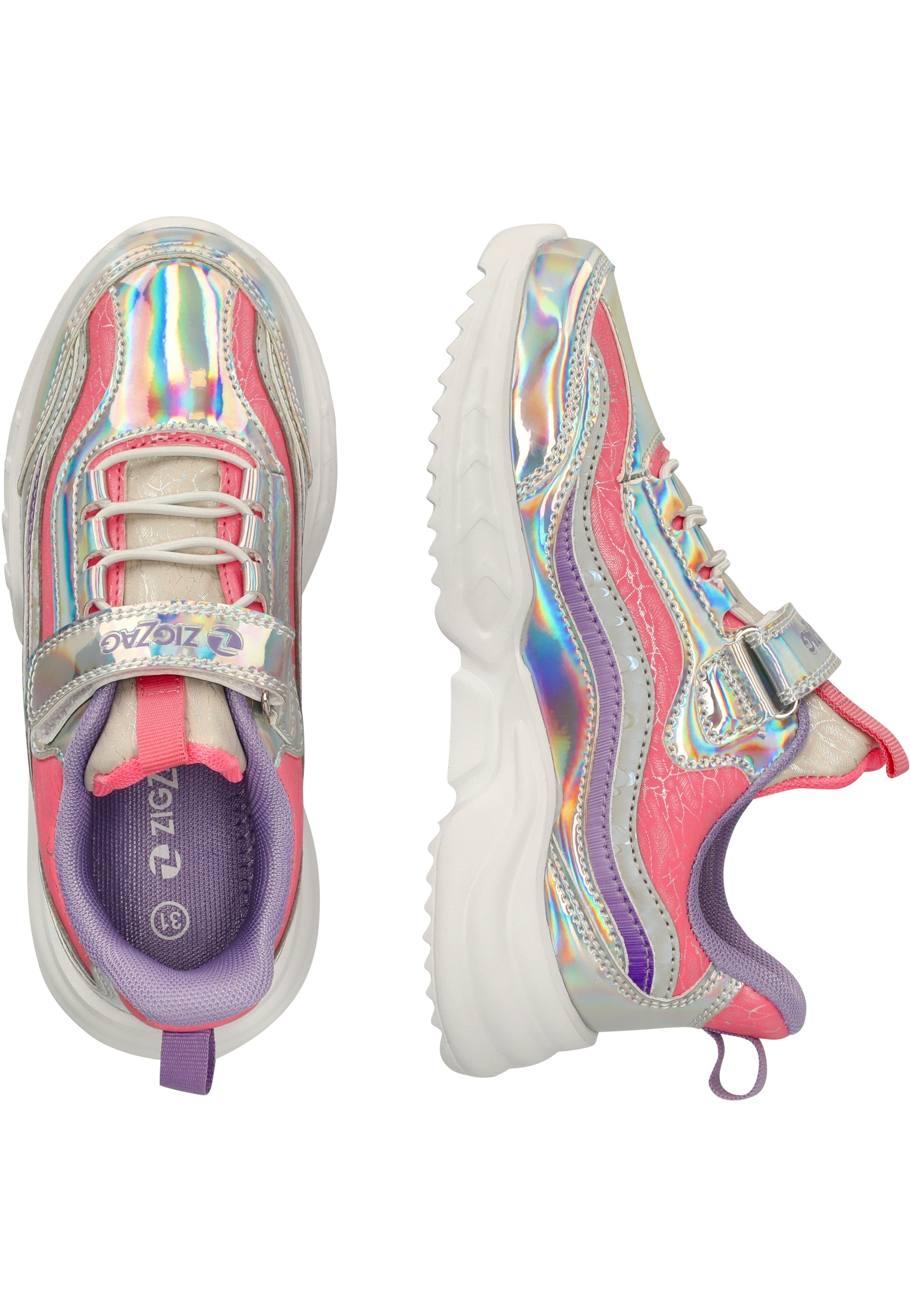 ZIGZAG Sneaker »Lassis«  mit praktischem und einfachem Klettverschluss