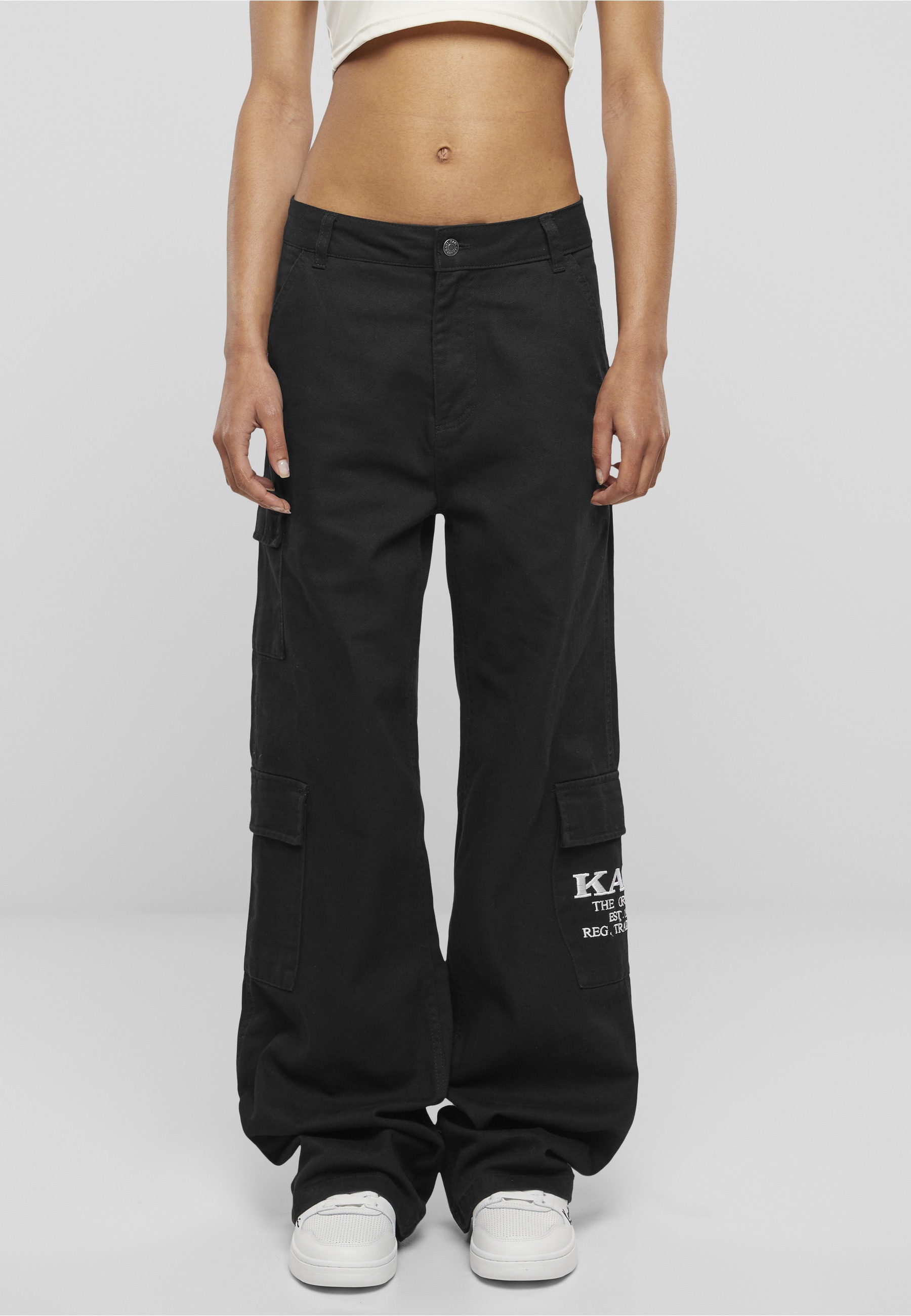 Karl Kani Stoffhose »Karl Kani Damen KK Denim K Cargo Pants«