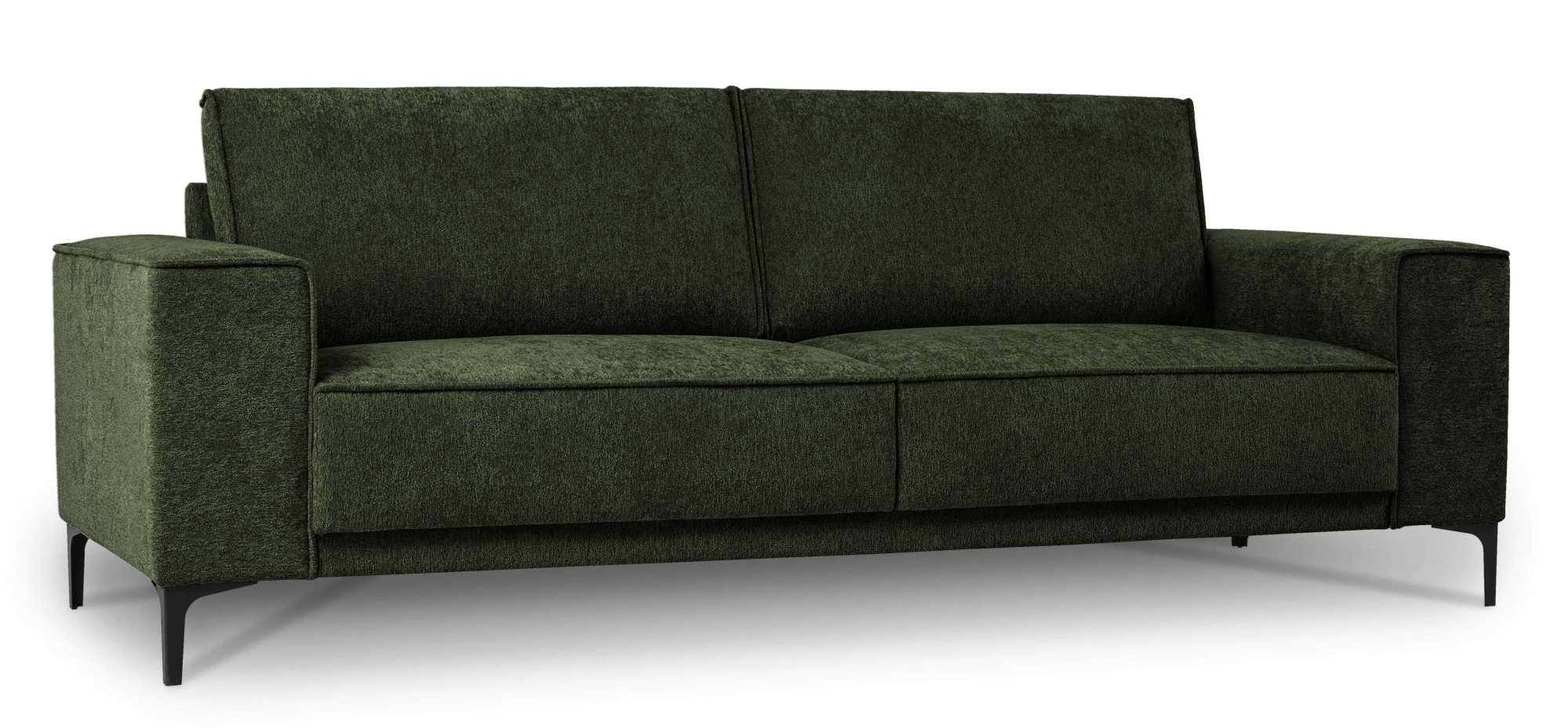 Places of Style 3-Sitzer »Oland«, 224 cm, Wellenunterfederung, Skandi-Design, Metallfüße