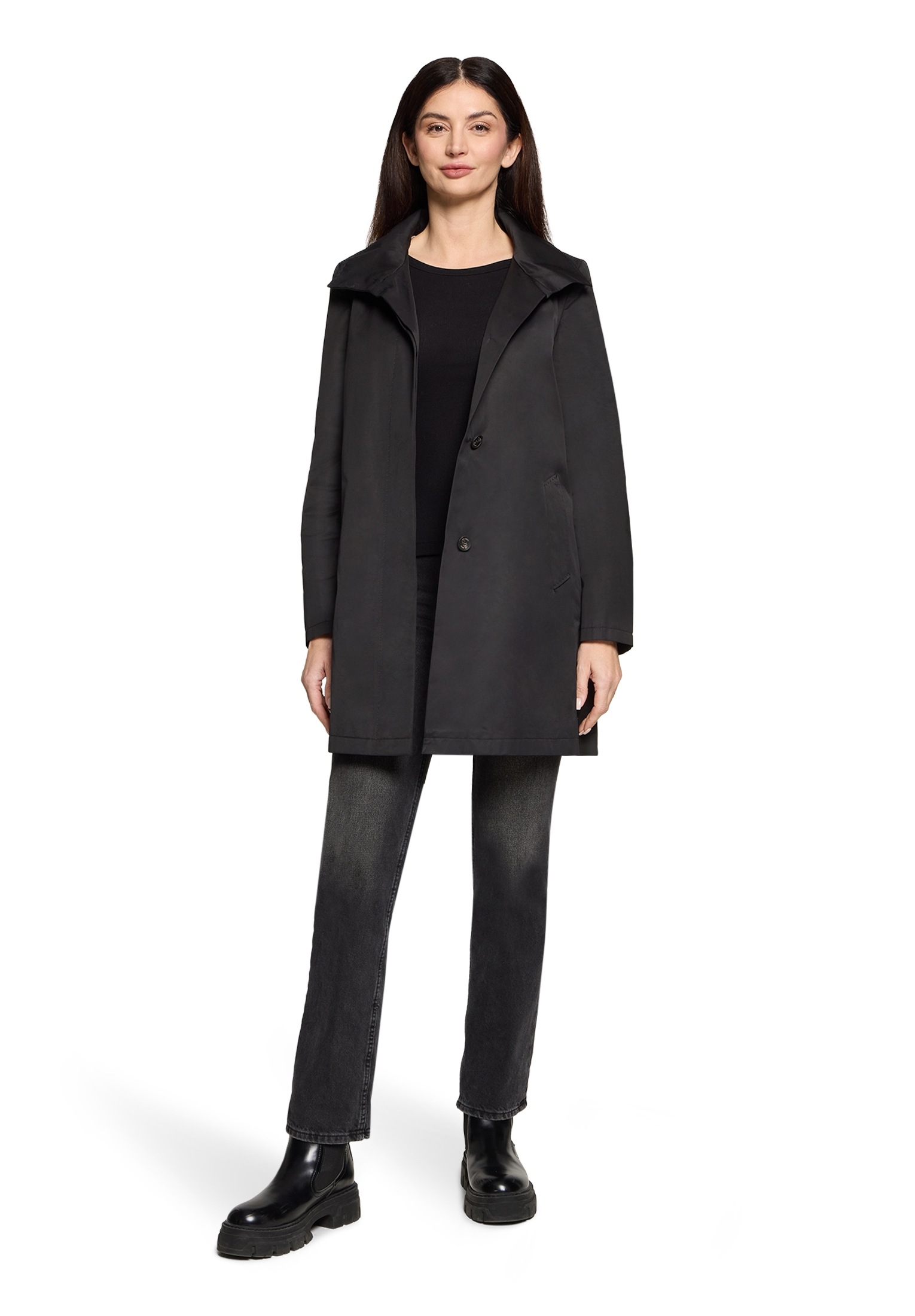 Gil Bret Women Summer Jacket Black 36 3