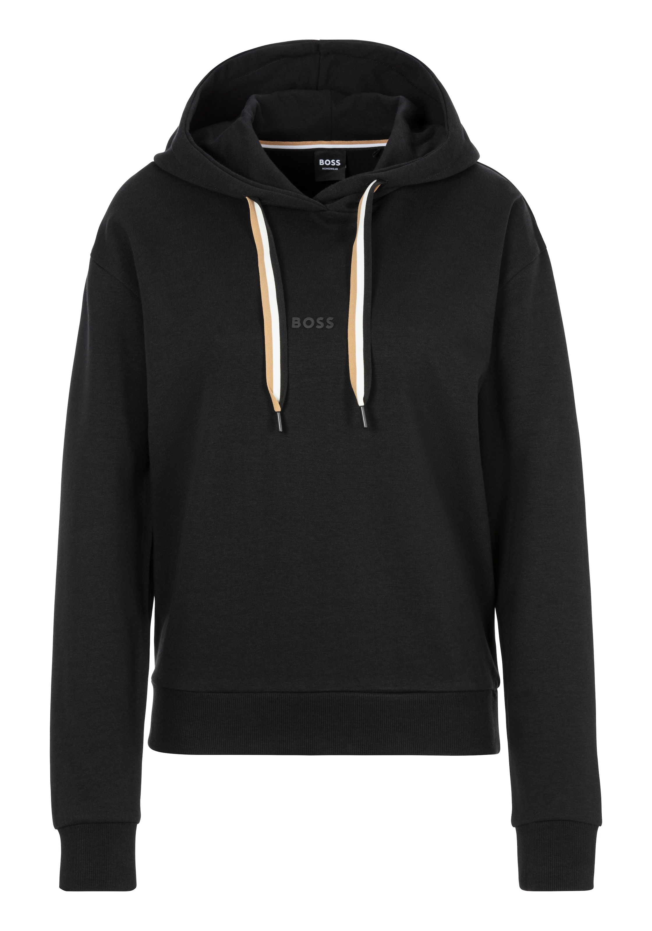 BOSS Hoodie "CP Stripe Hoodie", mit kontrastfarbener Kordel