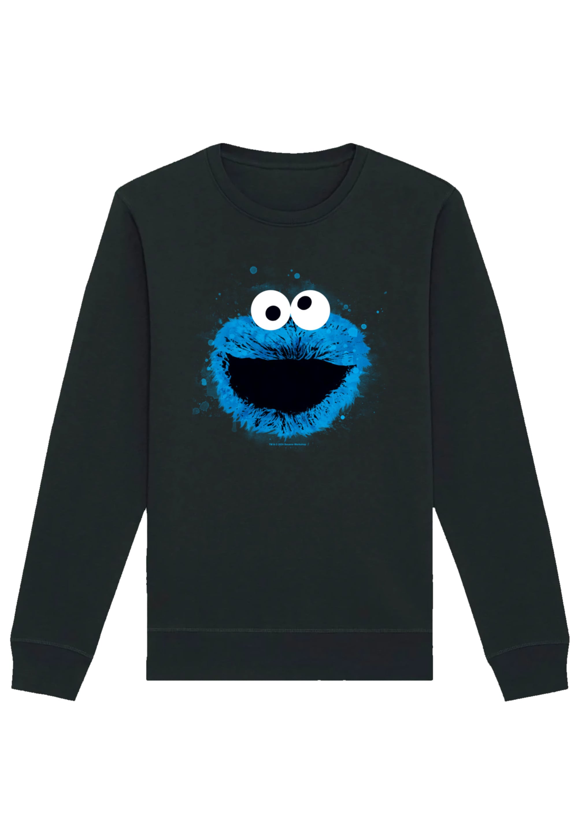 F4NT4STIC Sweatshirt "Sesamstraße Cookie Monster Watercolor", Premium Quali günstig online kaufen