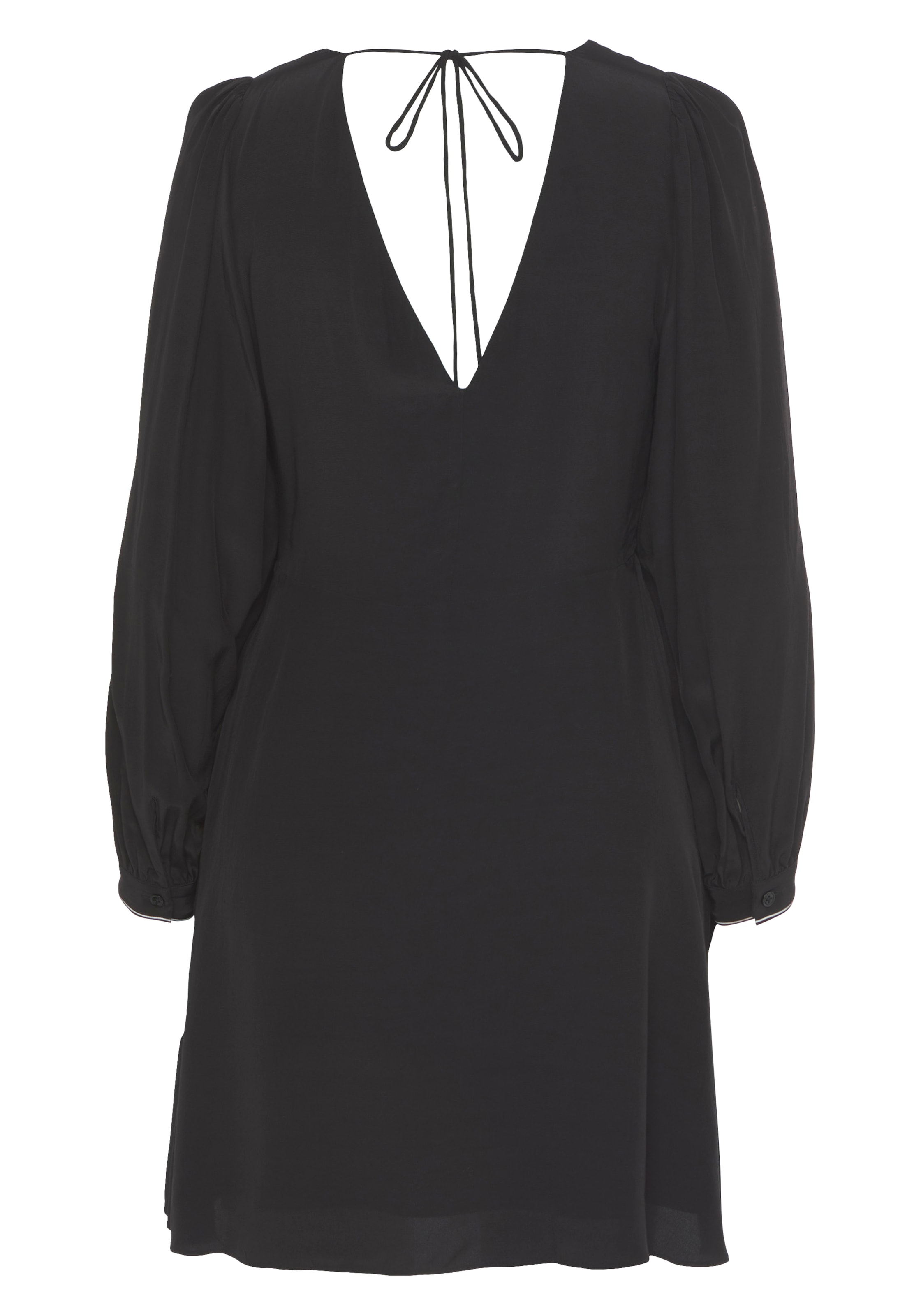 Tommy Hilfiger Blusenkleid »FLUID SOLID SHORT V-NECK DRESS«, mit  V-Ausschnitt vorne & hinten für bestellen | BAUR | Blusen