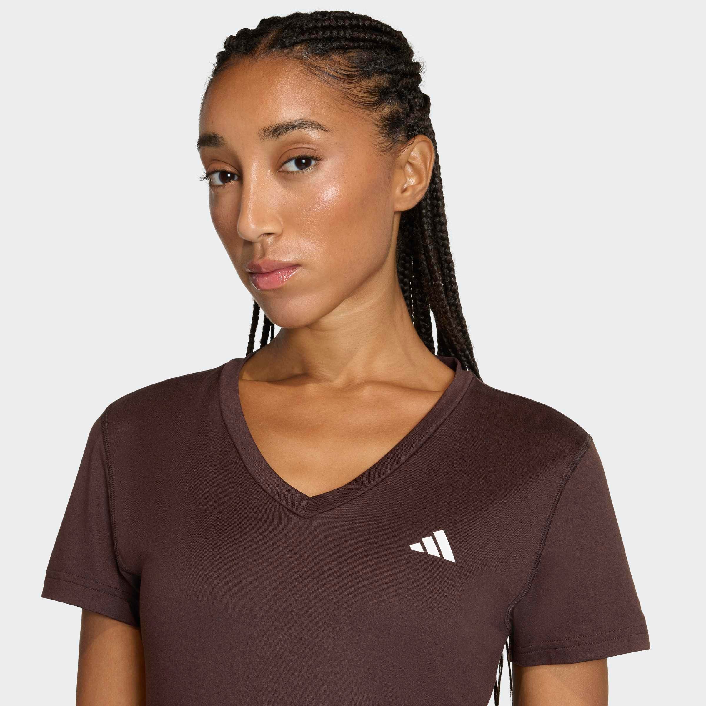 adidas Performance T-Shirt »ADIDAS WORKOUT ESSENTIALS MIT V-AUSSCHNITT«